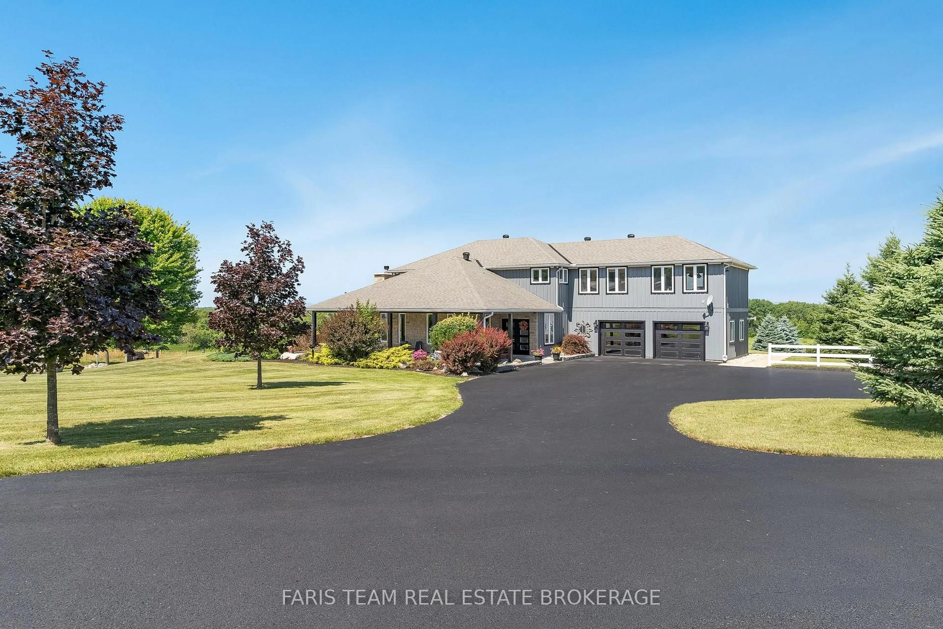 A pic from outside/outdoor area/front of a property/back of a property/a pic from drone, water/lake/river/ocean view for 130 Concession 15, Tiny Ontario L9M 0N8