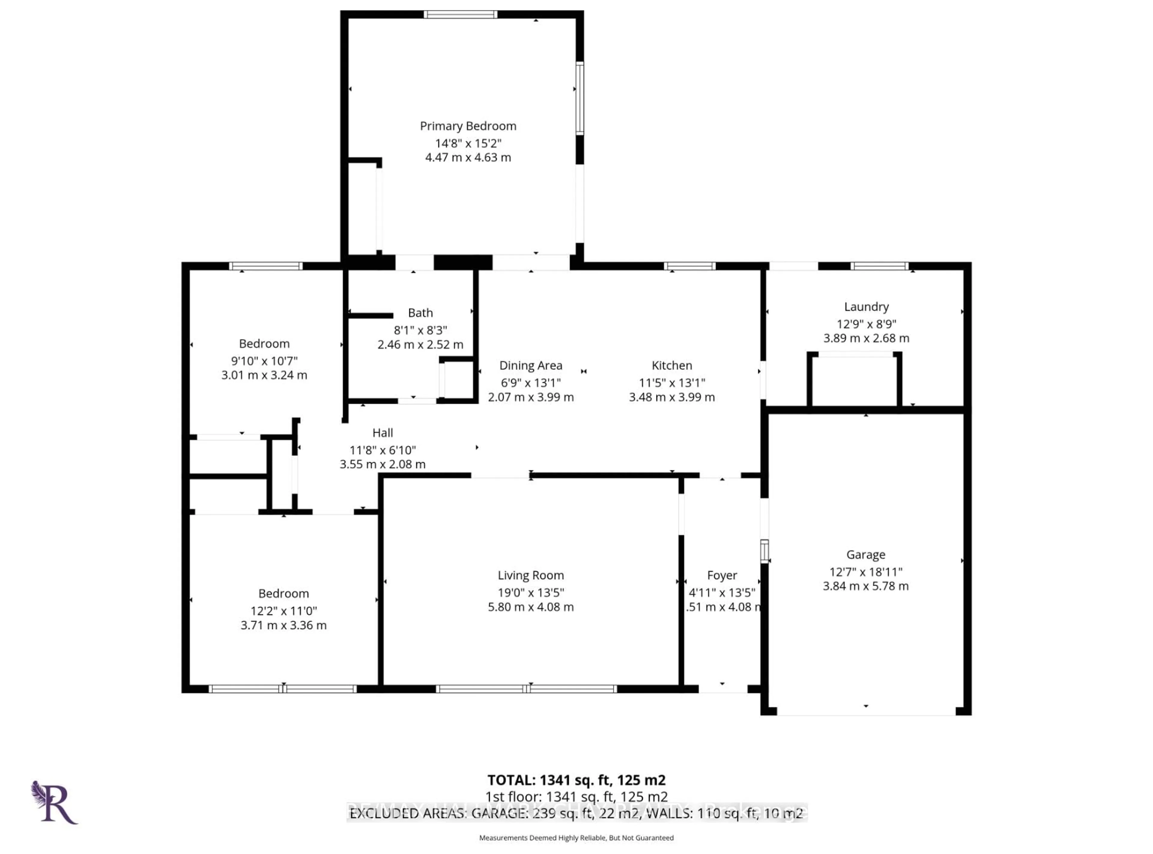 Floor plan for 232 Superior St, Clearview Ontario L0M 1S0