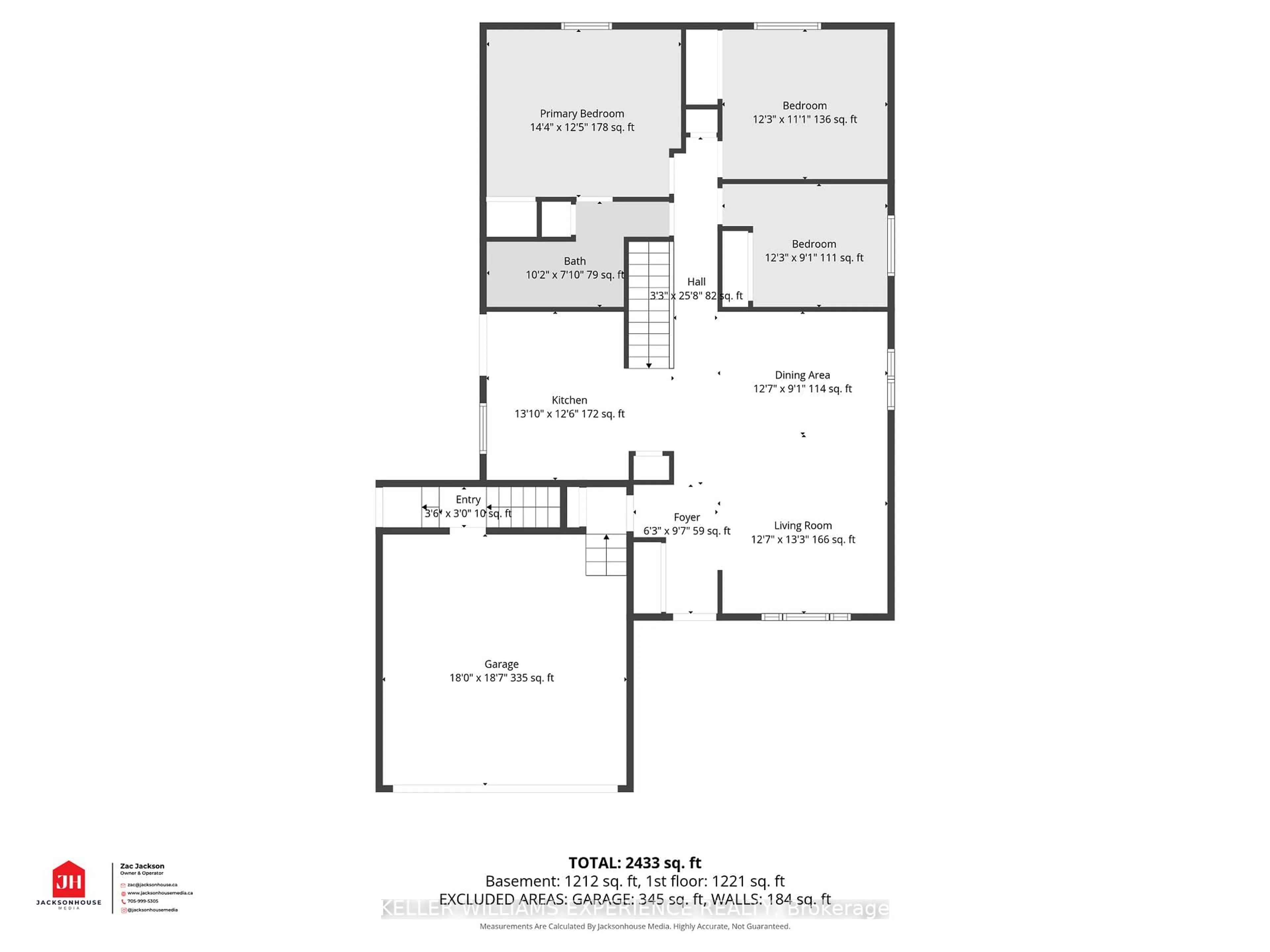 Floor plan for 5 Laurie Cres, Barrie Ontario L4M 6C7