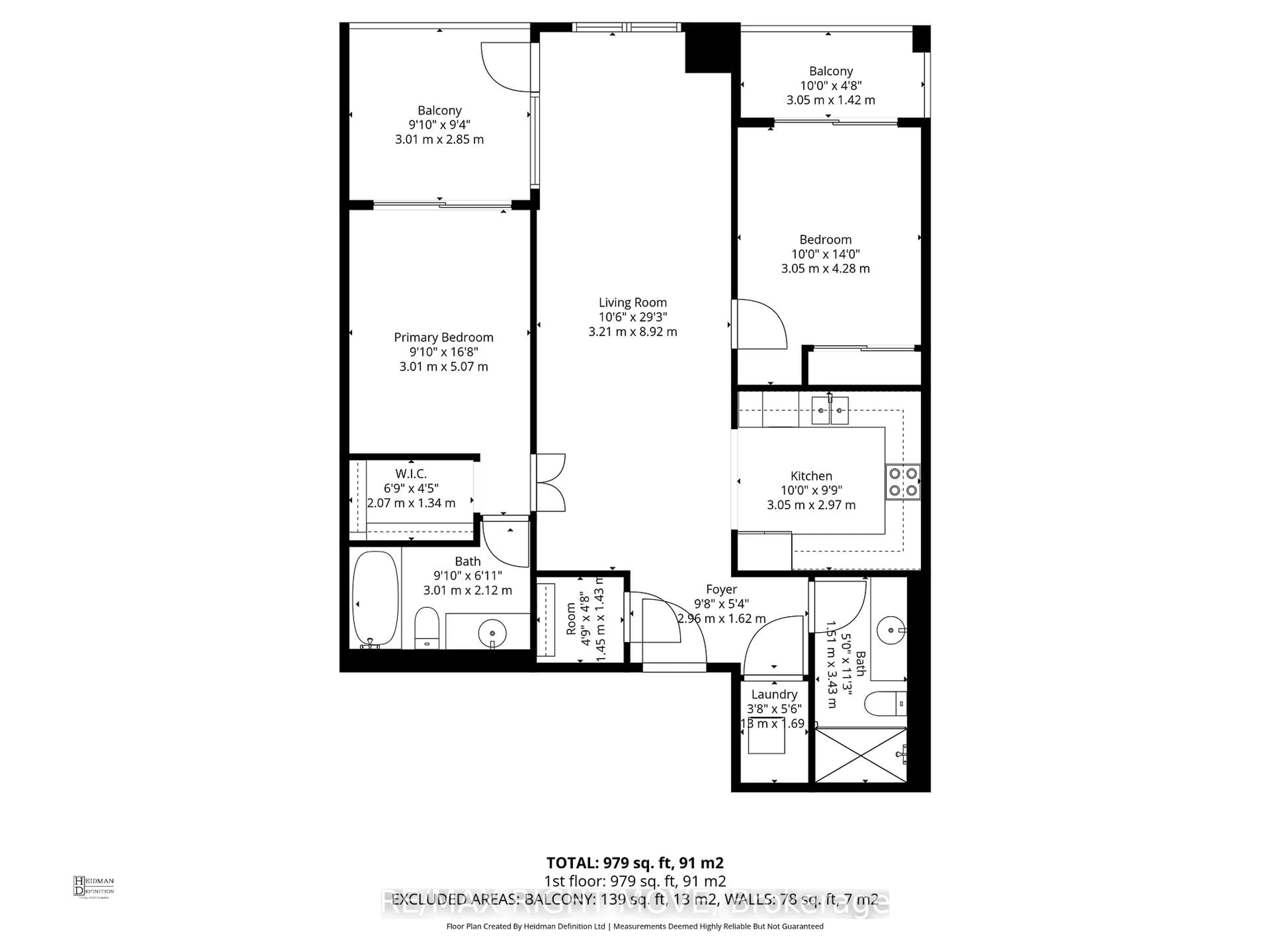 Floor plan for 354 Atherley Rd #507, Orillia Ontario L3V 0B8