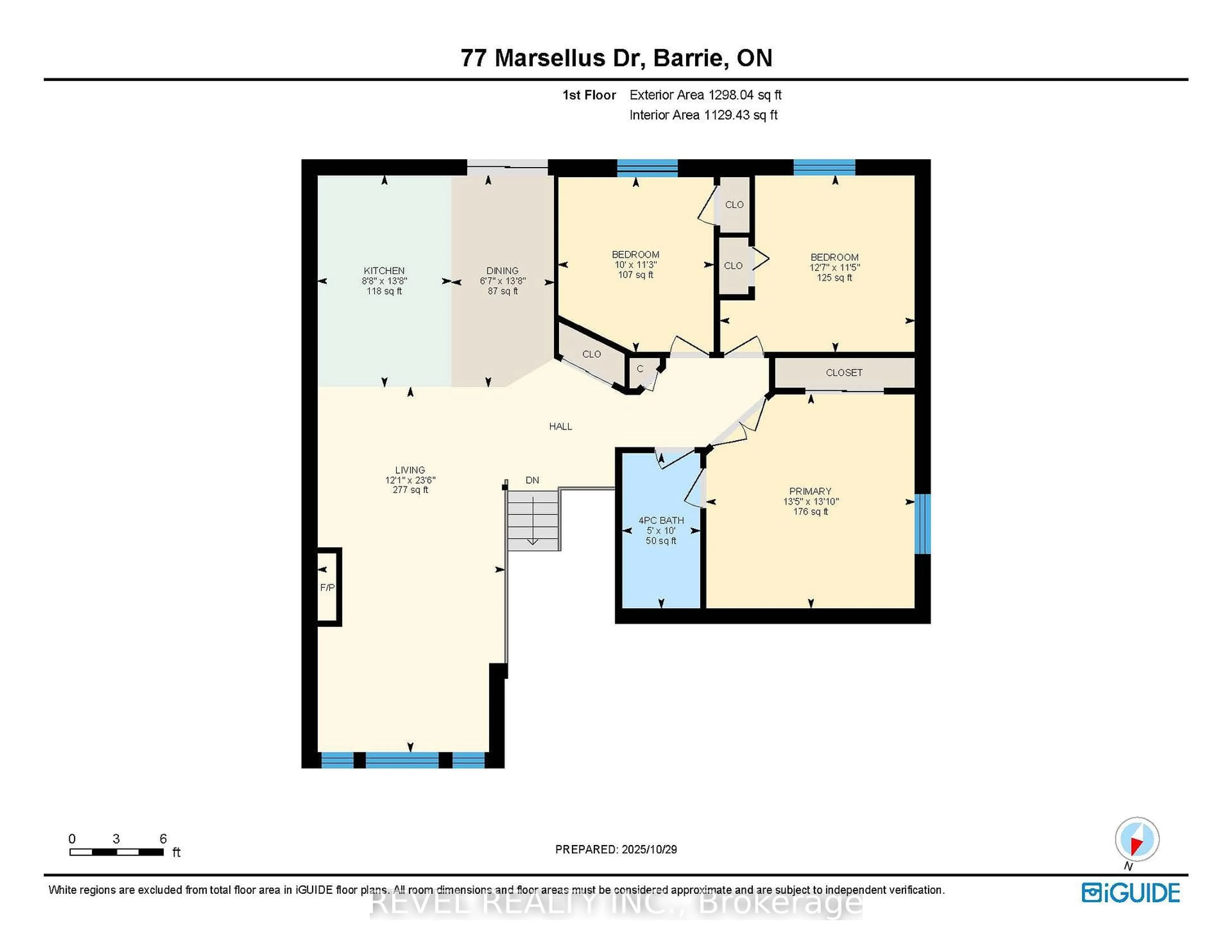 Floor plan for 77 Marsellus Dr, Barrie Ontario L4N 8R6