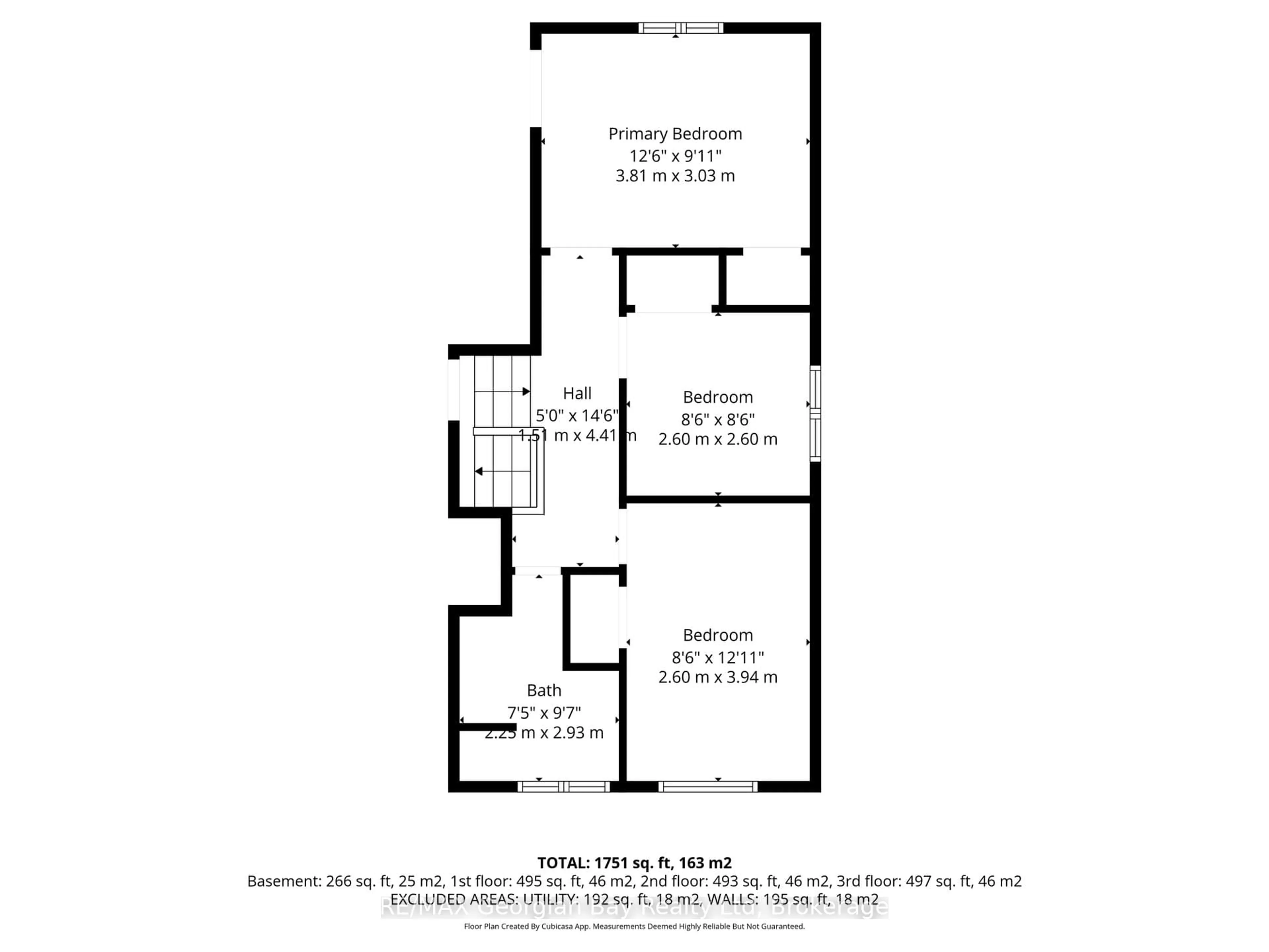 Floor plan for 648 Manly St, Midland Ontario L4R 3G5