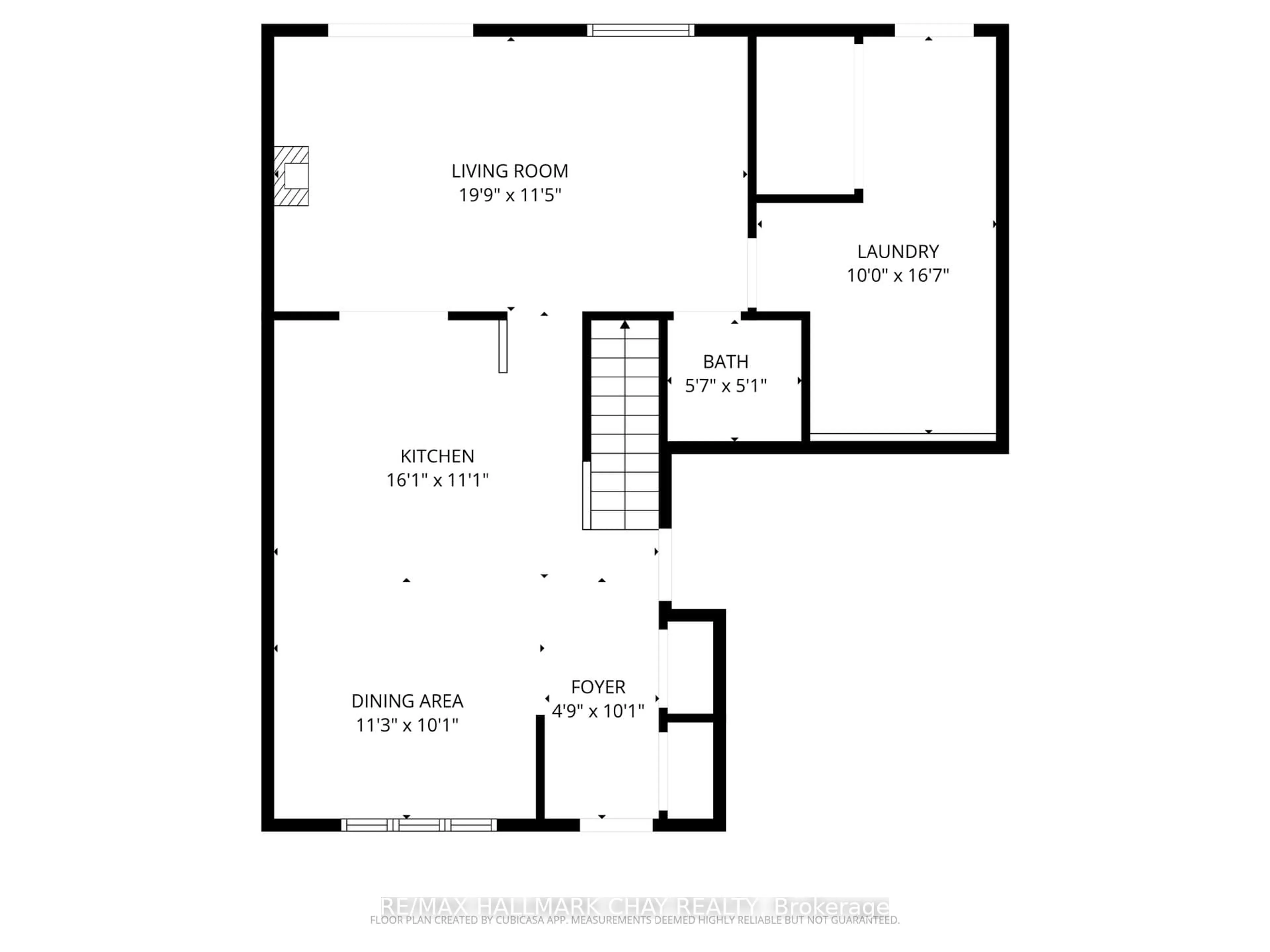 Floor plan for 163 Columbia Rd, Barrie Ontario L4N 8E3