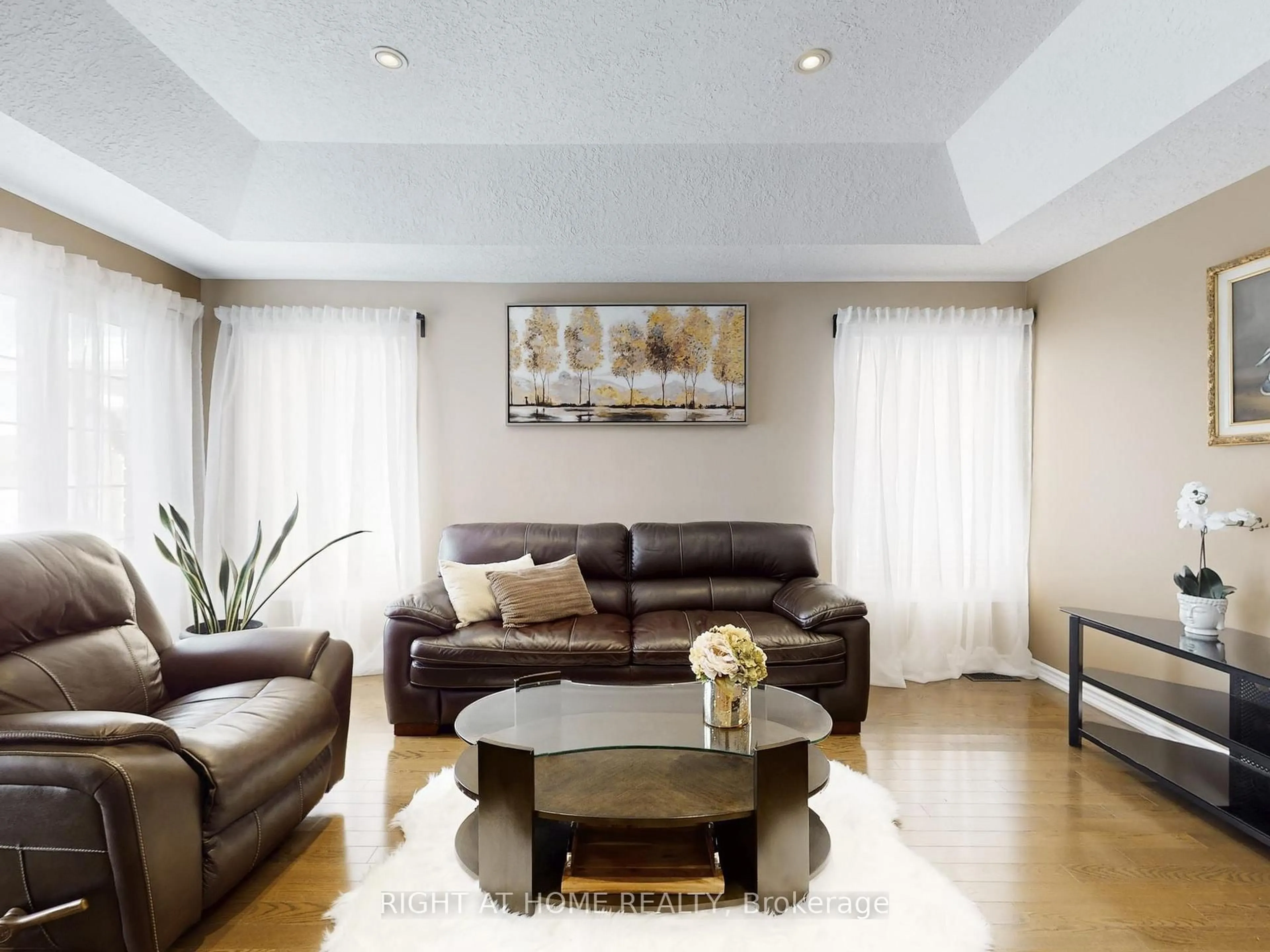 Living room with furniture, unknown for 204 Proclamation Dr, Barrie Ontario L4N 0Y9