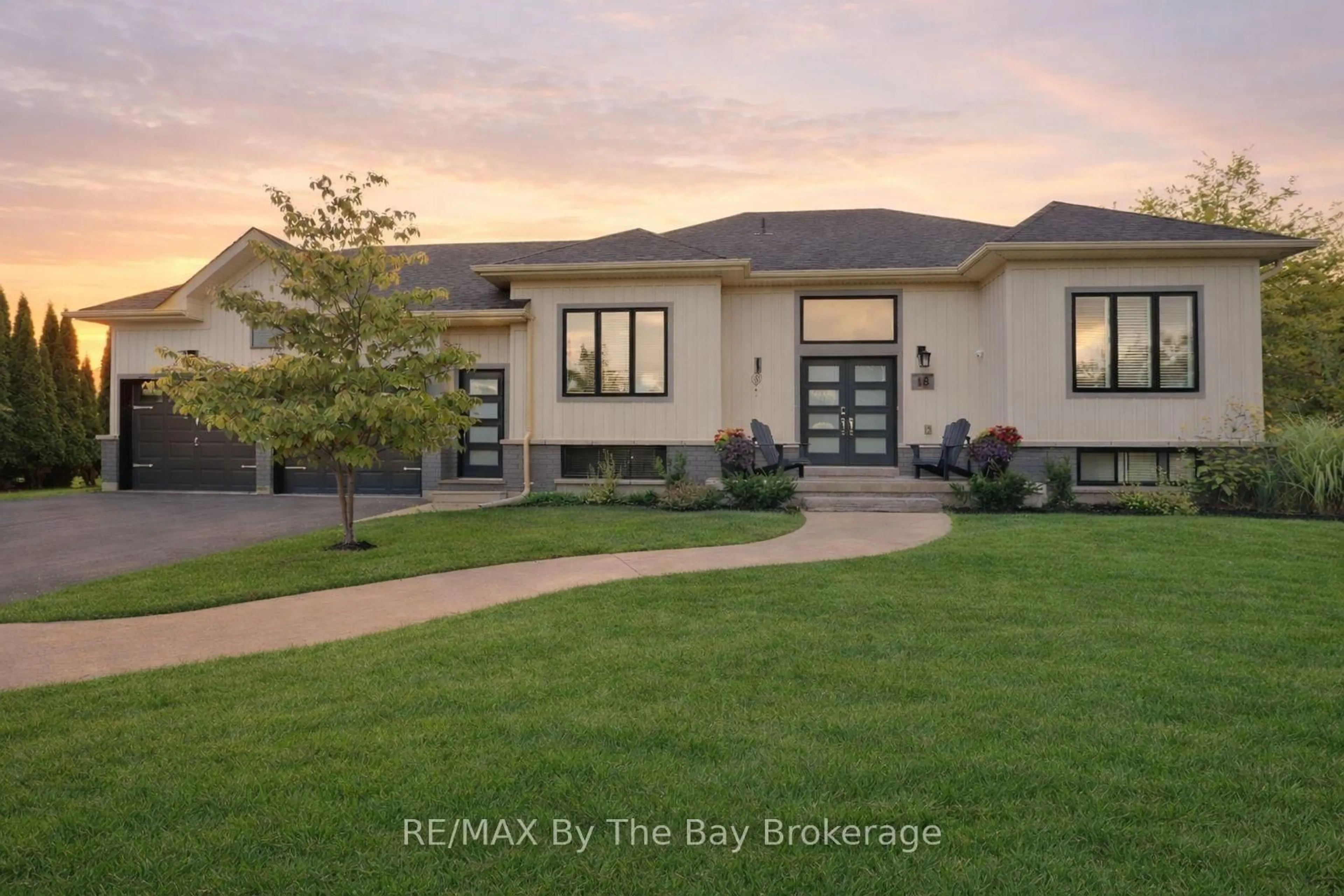 Home with brick exterior material, street for 18 Maple Dr, Clearview Ontario L9Z 0A7