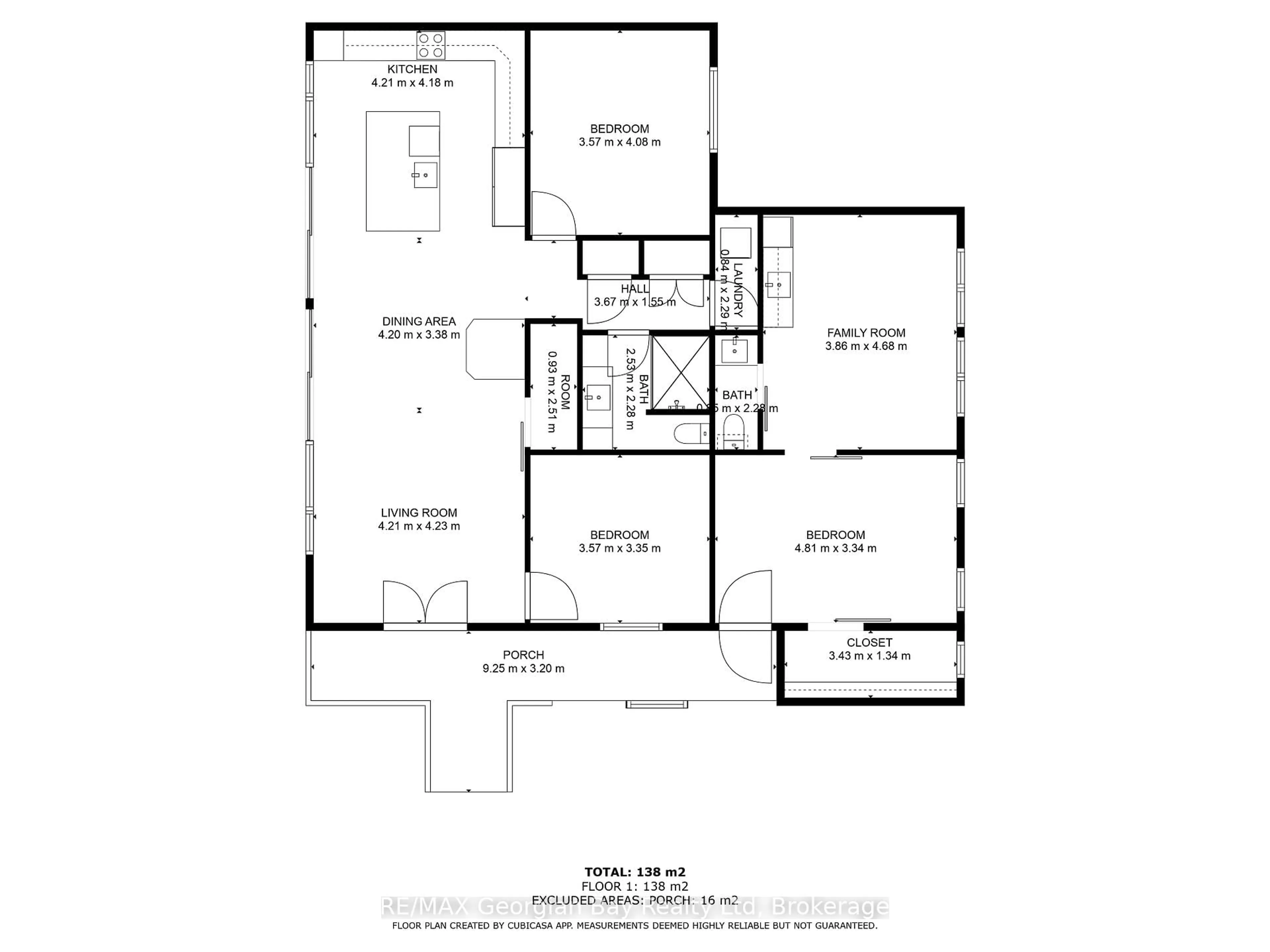 Floor plan for 1745 Twin Oaks Cres, Severn Ontario L0K 1E0