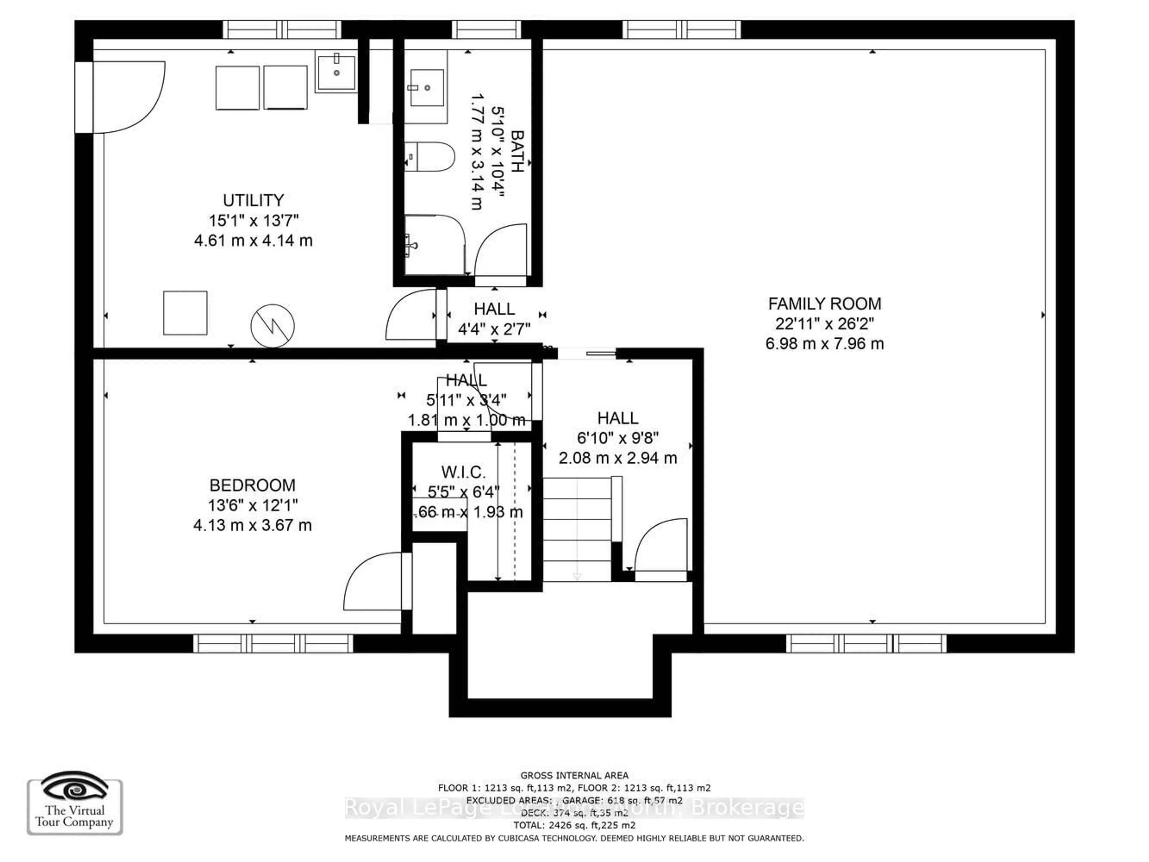 Floor plan for 44 DONALD Ave, Clearview Ontario L0M 1P0