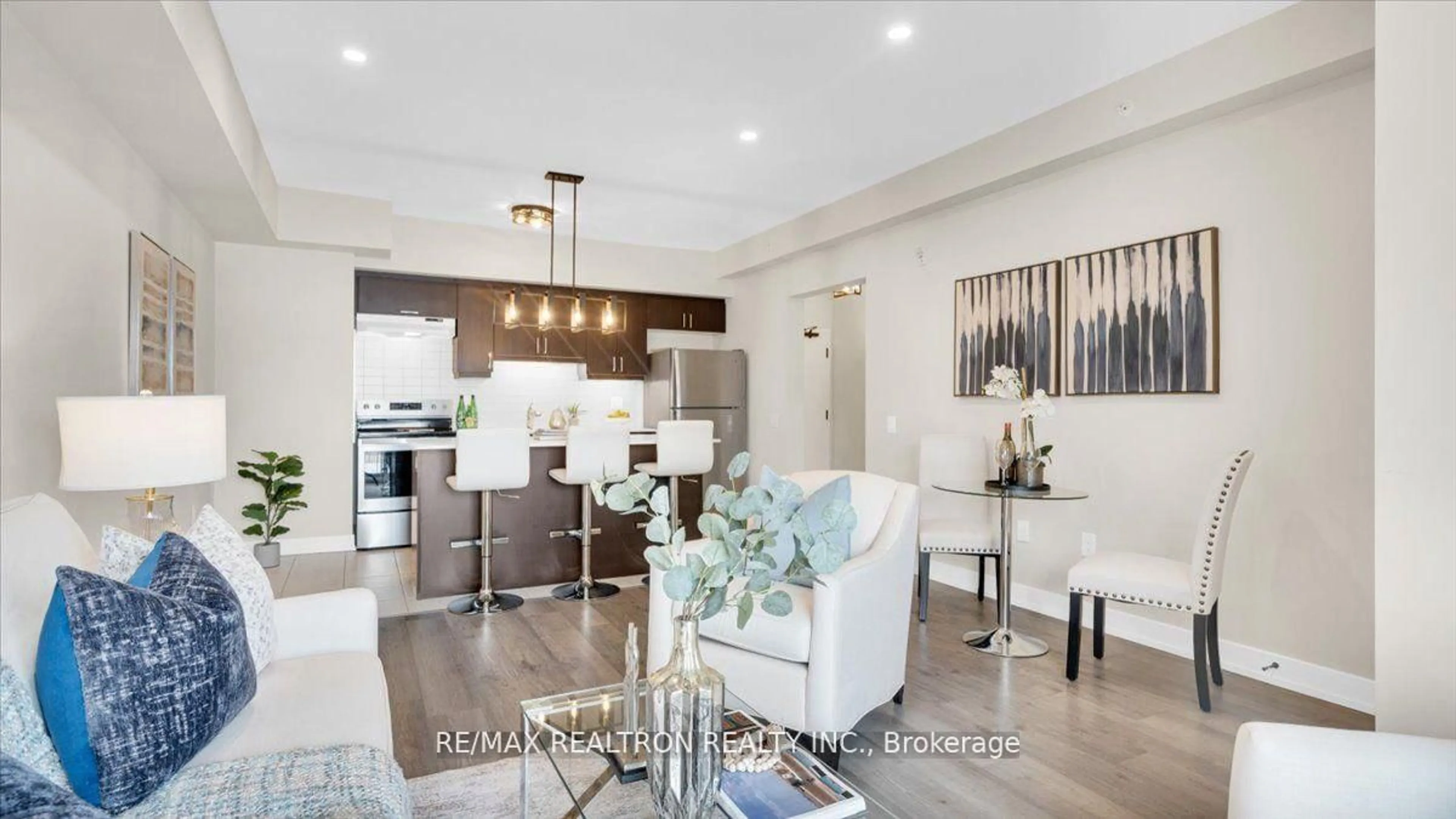 Open concept kitchen, unknown for 10 Culinary Lane #504, Barrie Ontario L9J 0C2