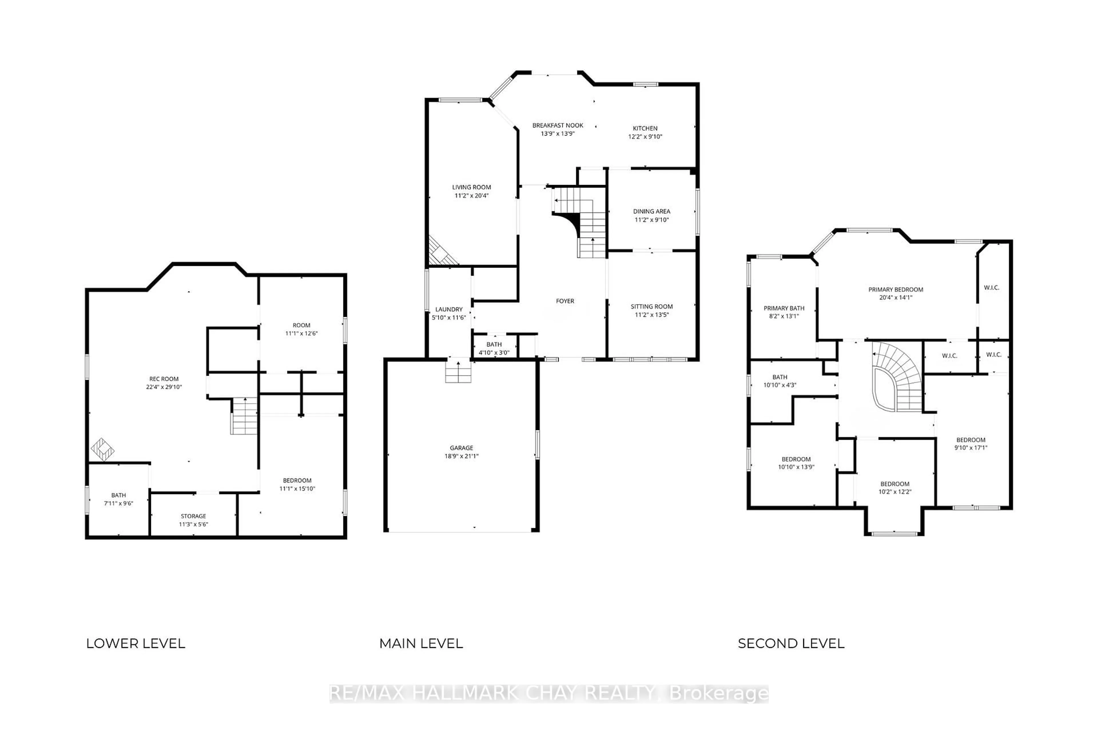 Floor plan for 63 Northview Cres, Barrie Ontario L4N 9T5