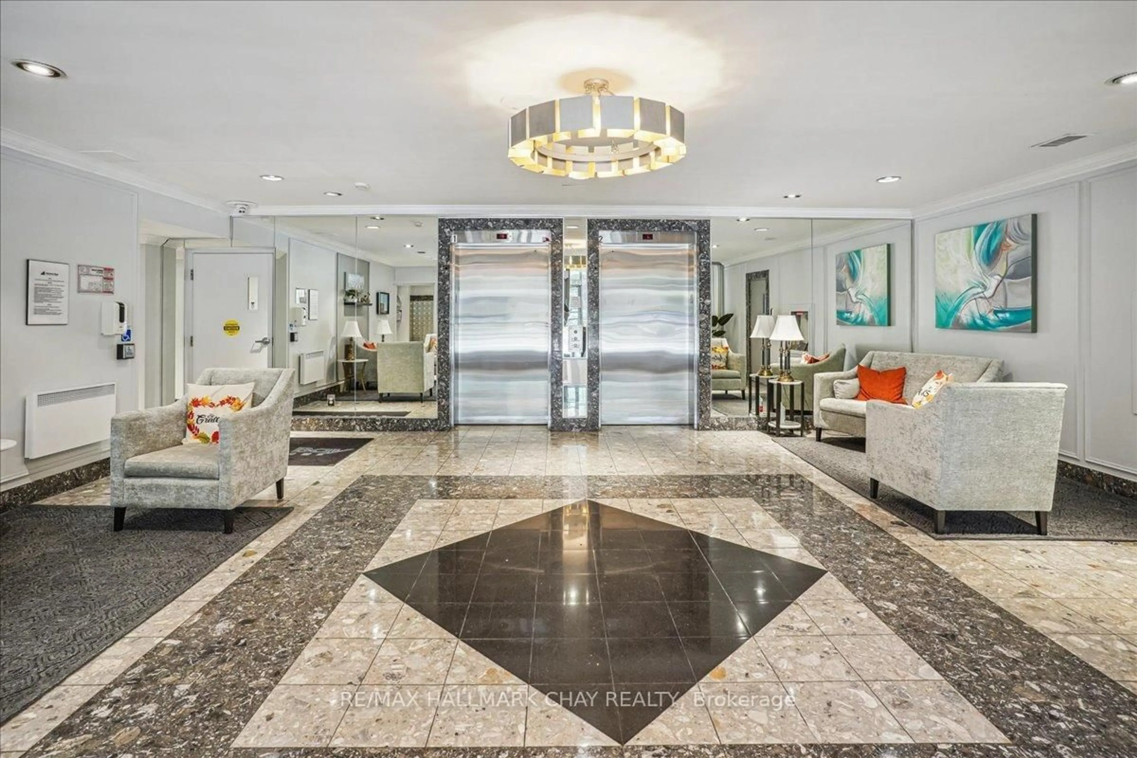 Lobby for 65 Ellen St #1506, Barrie Ontario L4N 3A5