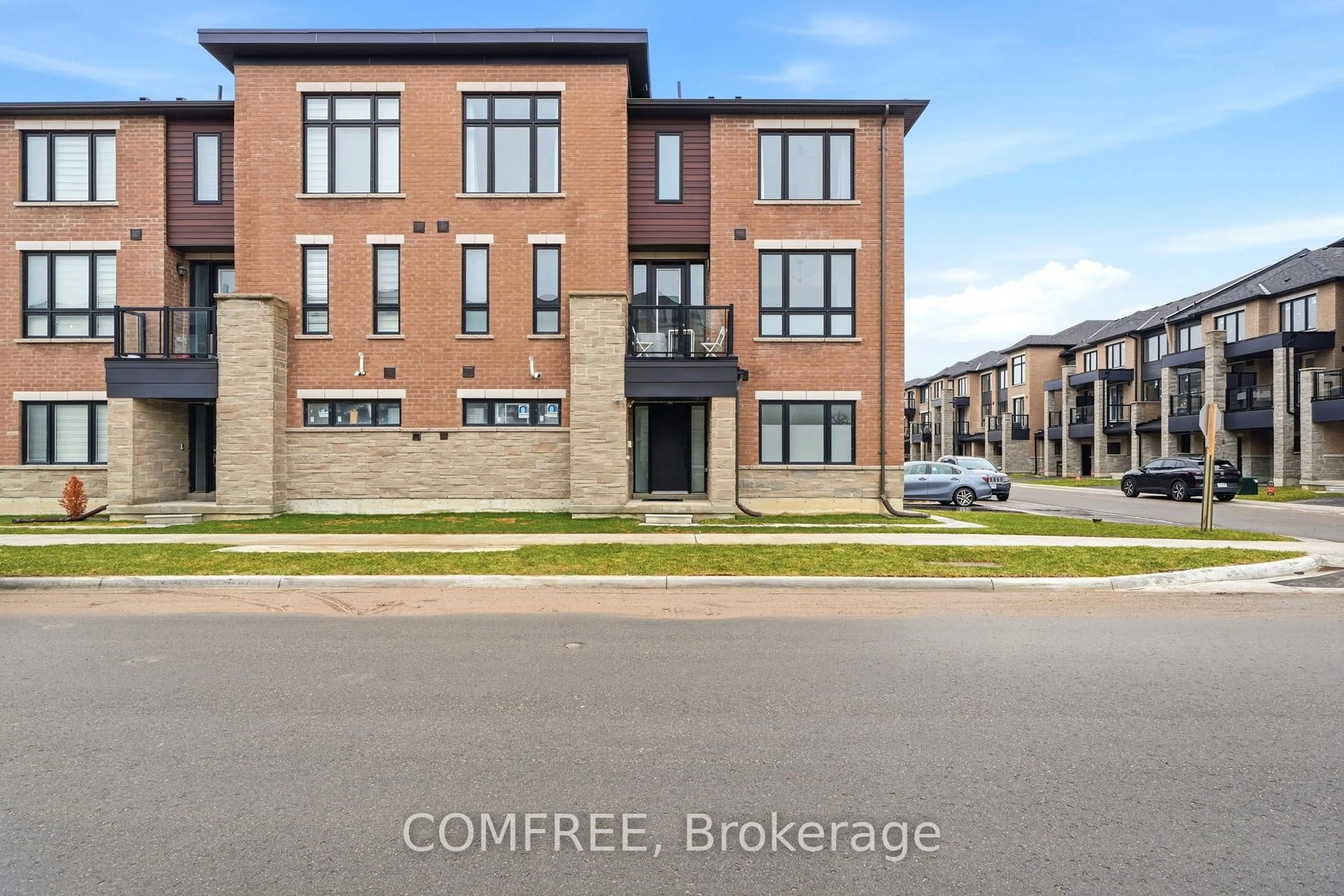Home with brick exterior material, street for 1 Red Maple Lane, Barrie Ontario L9J 0N4