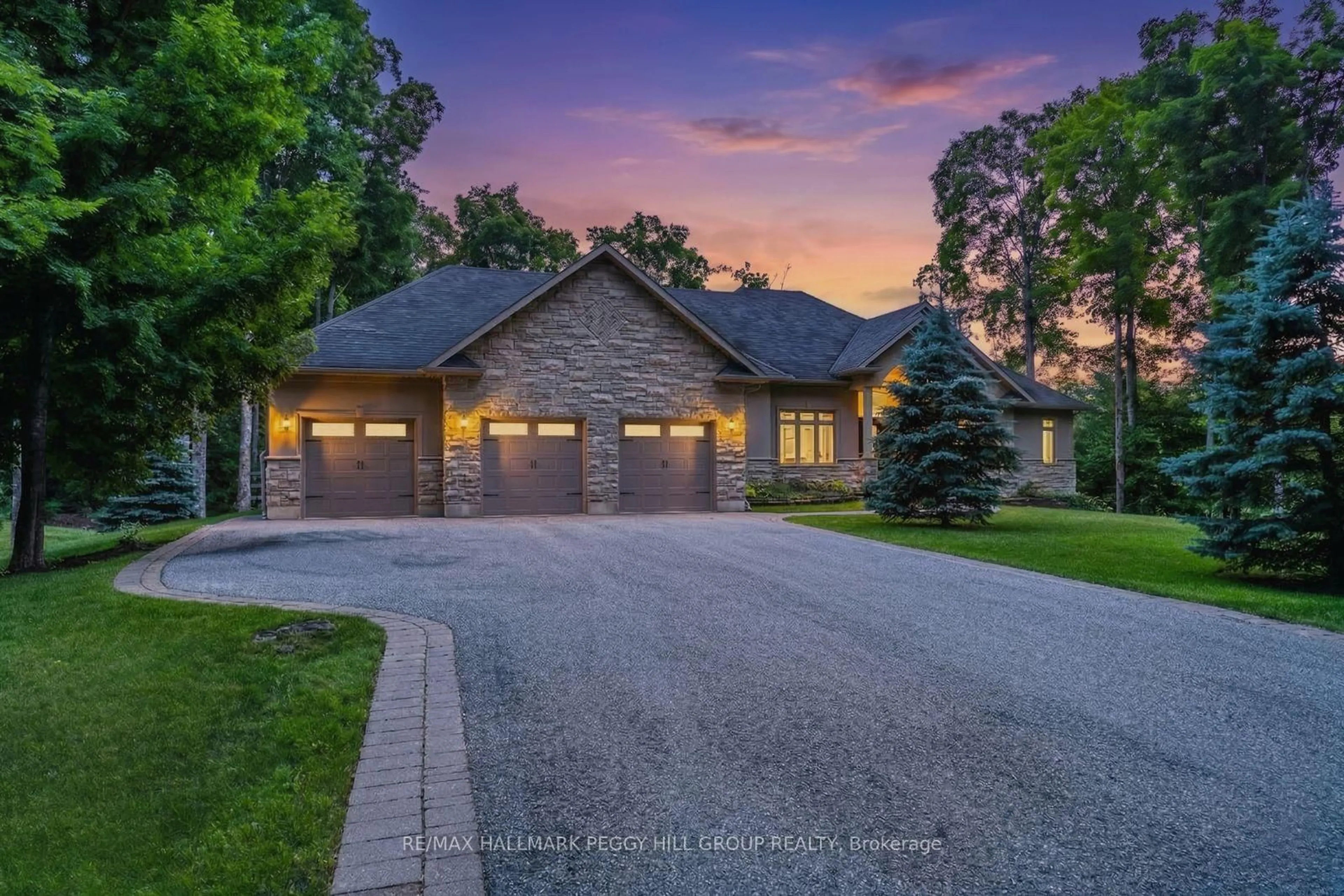 Home with brick exterior material, street for 32 Gallagher Cres, Springwater Ontario L9X 0K1