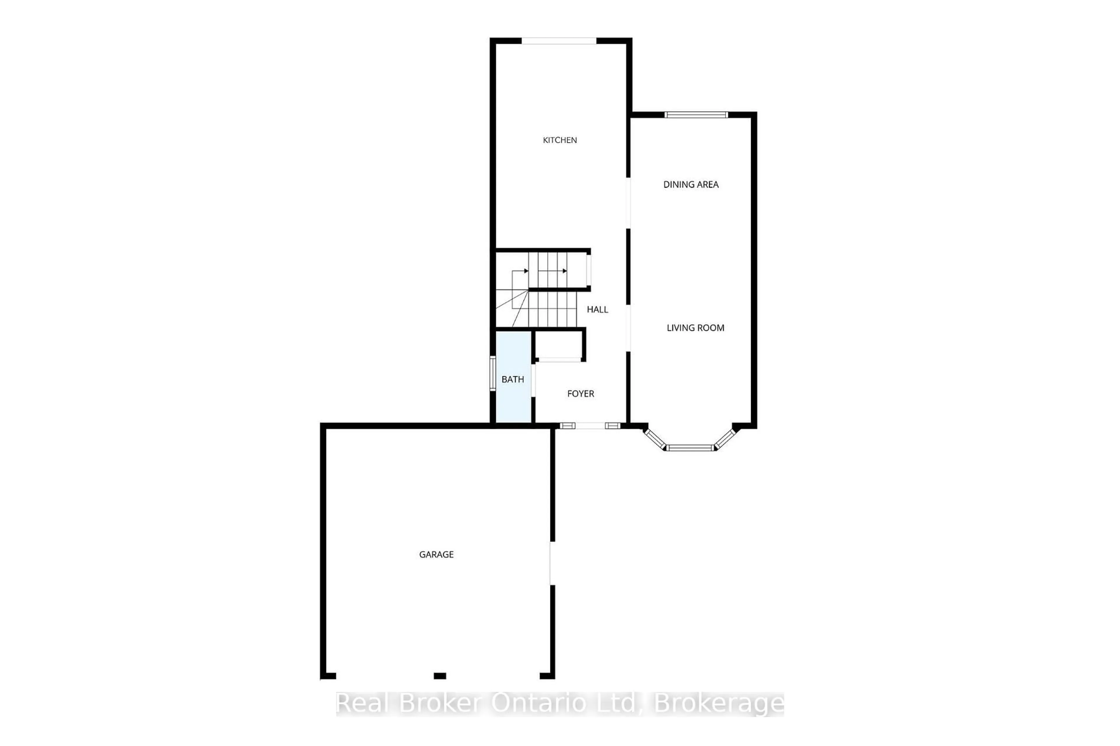 Floor plan for 1060 Dina Cres, Midland Ontario L4R 5C6