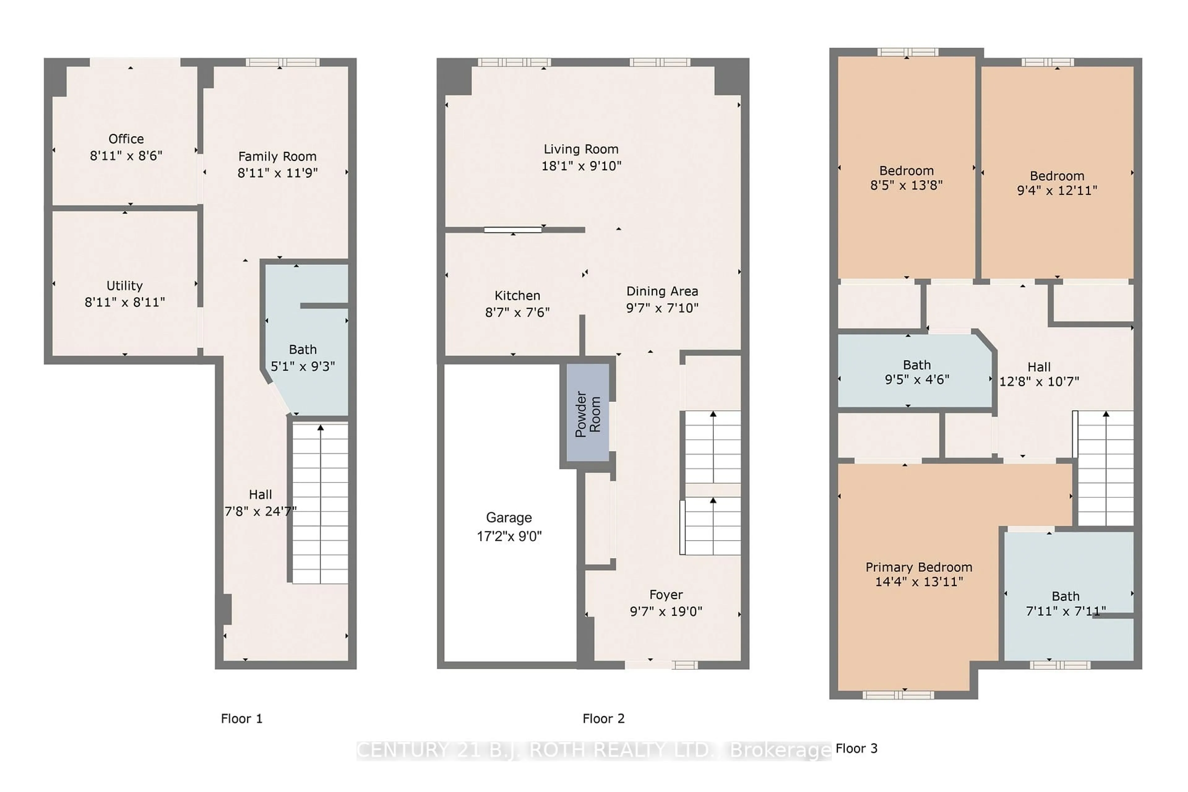 Floor plan for 221 Harvie Rd, Barrie Ontario L4N 9P8