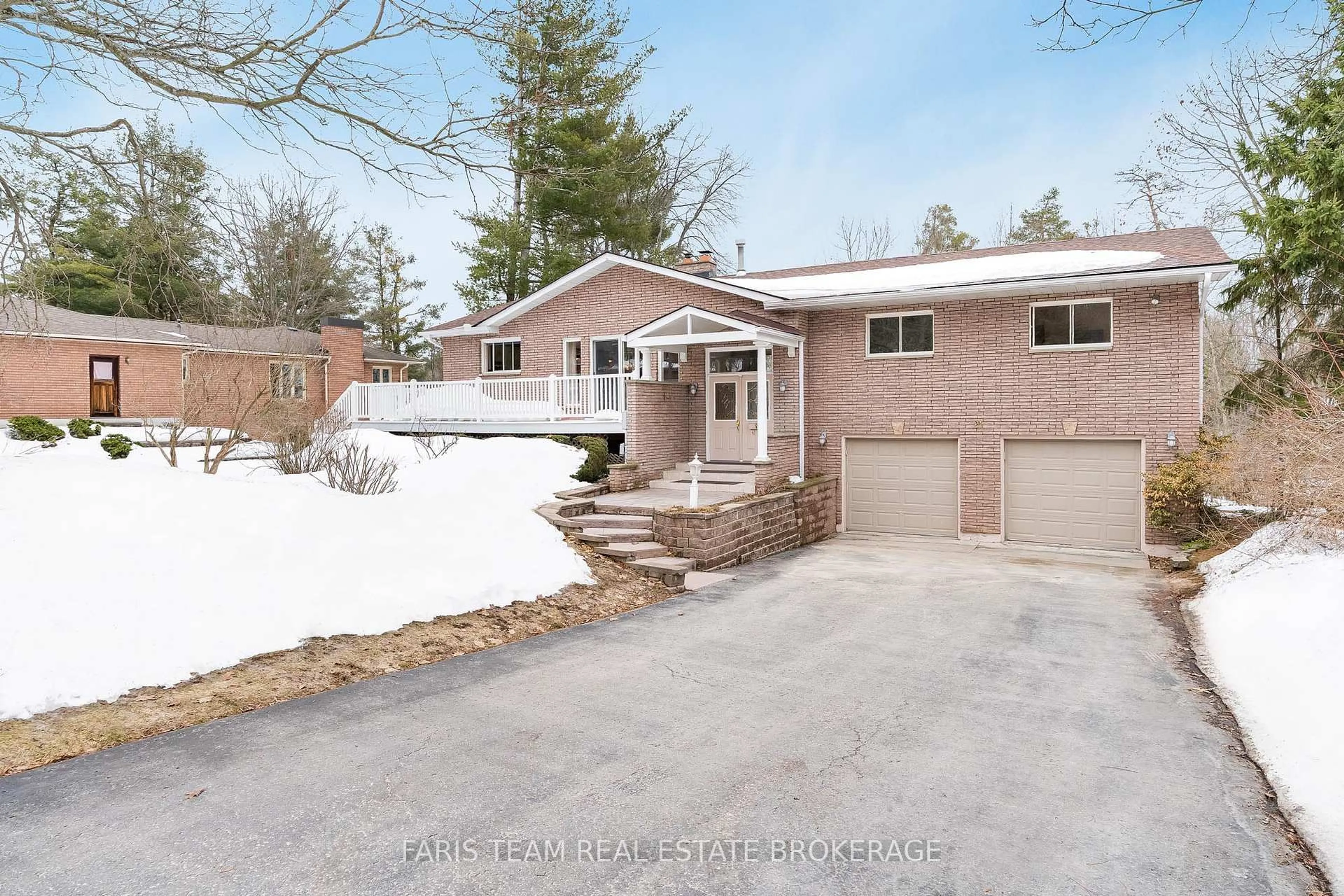 Home with brick exterior material, street for 21 Pooles Rd, Springwater Ontario L9X 0P5