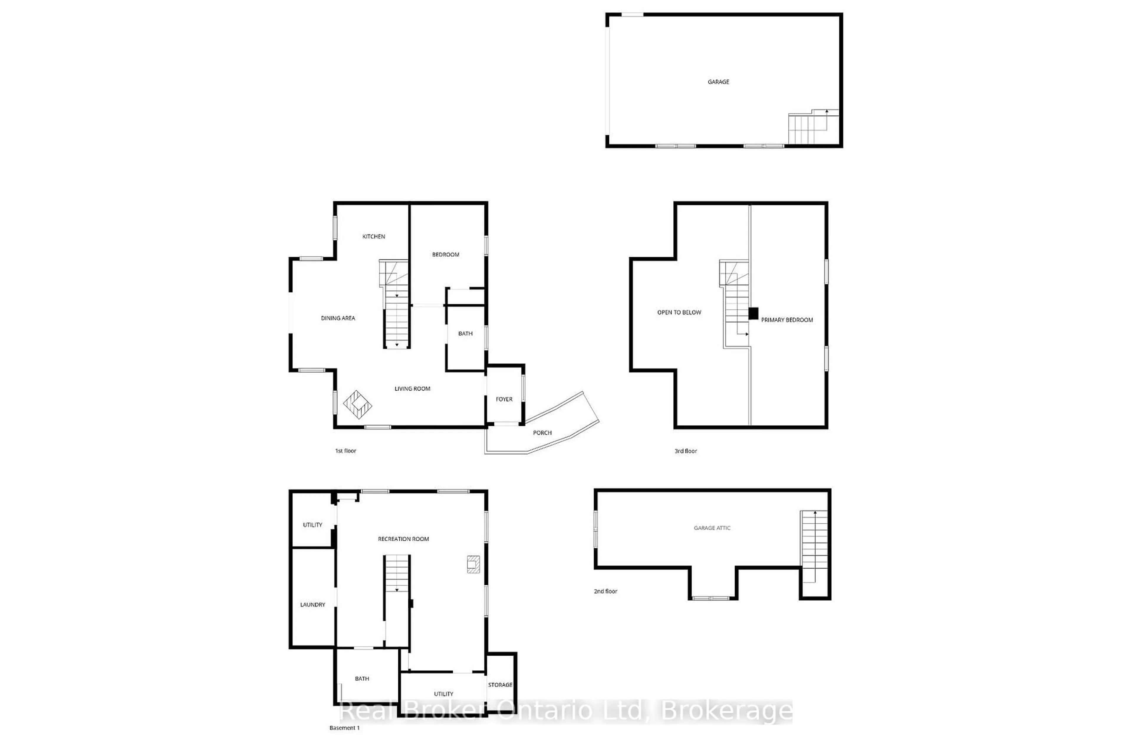 Floor plan for 23 Crown Crt, Tiny Ontario L9M 0J1
