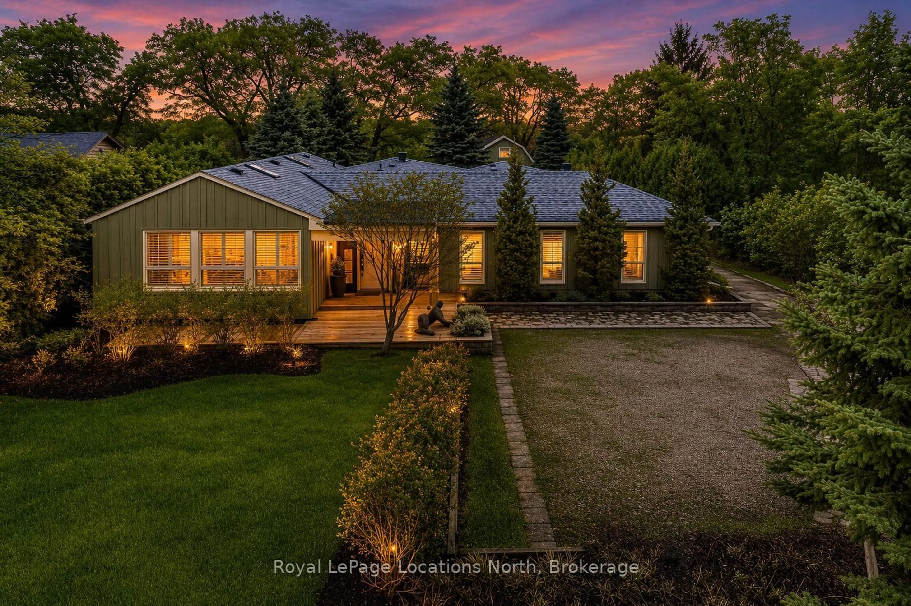 A pic from outside/outdoor area/front of a property/back of a property/a pic from drone, street for 795853 Grey 19 Rd, Collingwood Ontario L9Y 3Y9