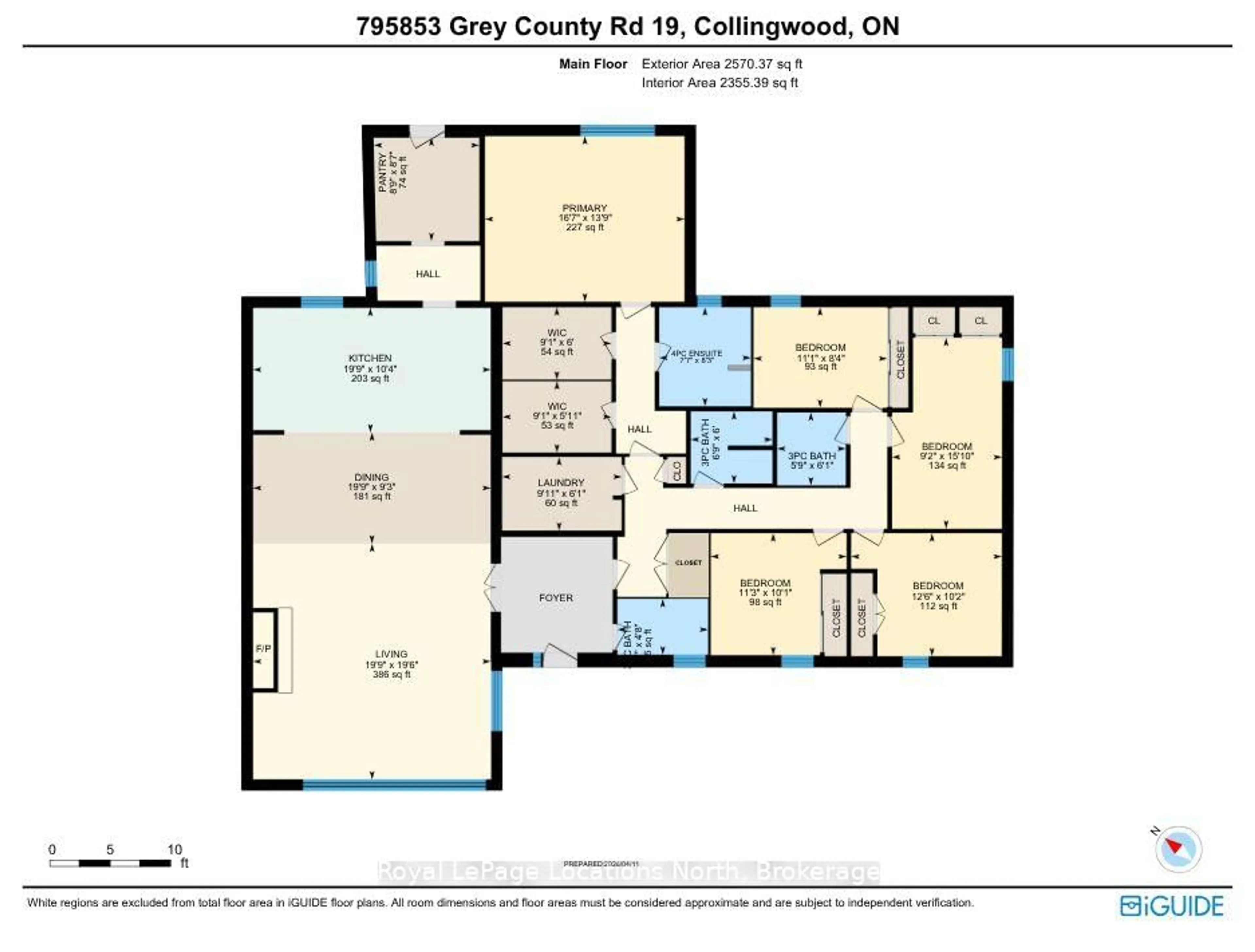 Floor plan for 795853 Grey 19 Rd, Collingwood Ontario L9Y 3Y9