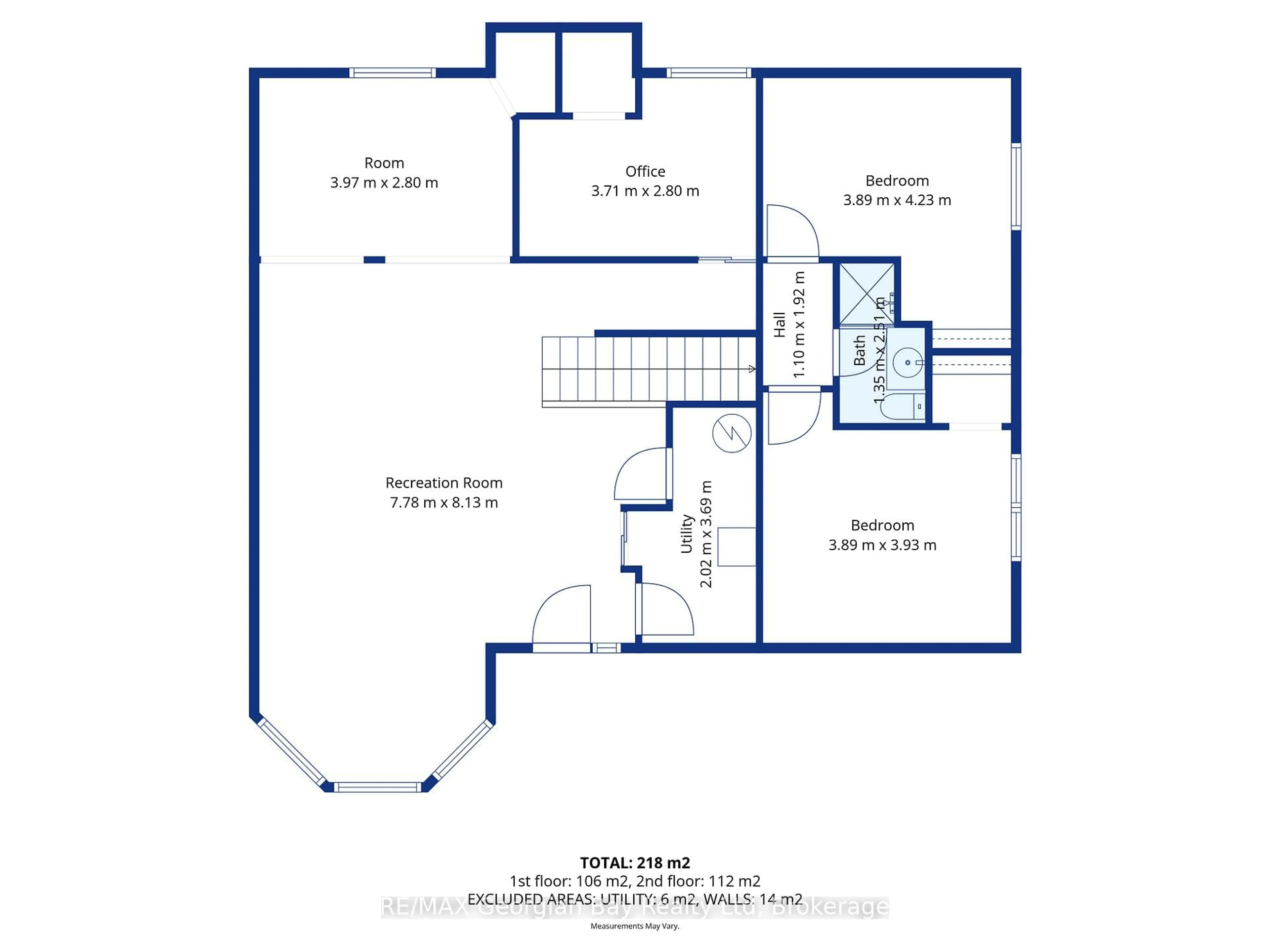 Floor plan for 819 Birchwood Dr, Midland Ontario L4R 4Y3