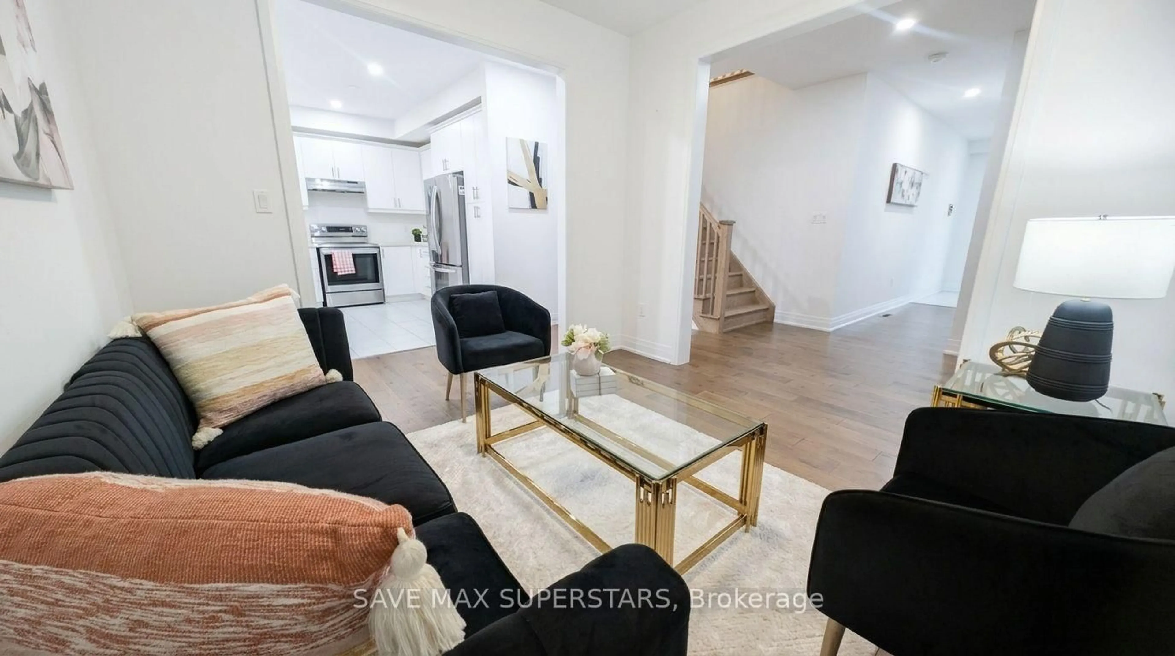 Living room with furniture, unknown for 20 Paddington Grve, Barrie Ontario L9J 0J3