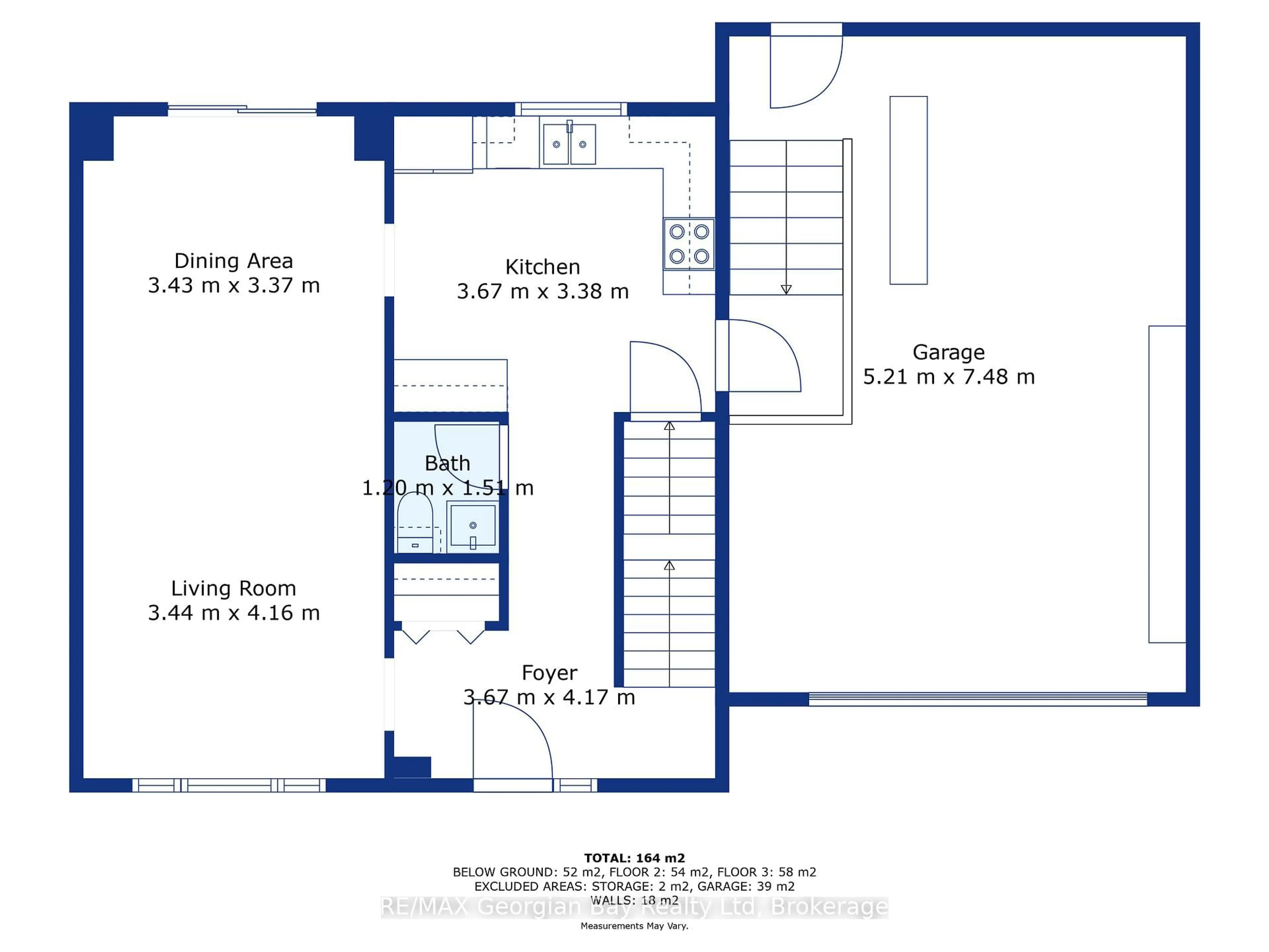 Floor plan for 9 COPELAND St, Penetanguishene Ontario L9M 1K3