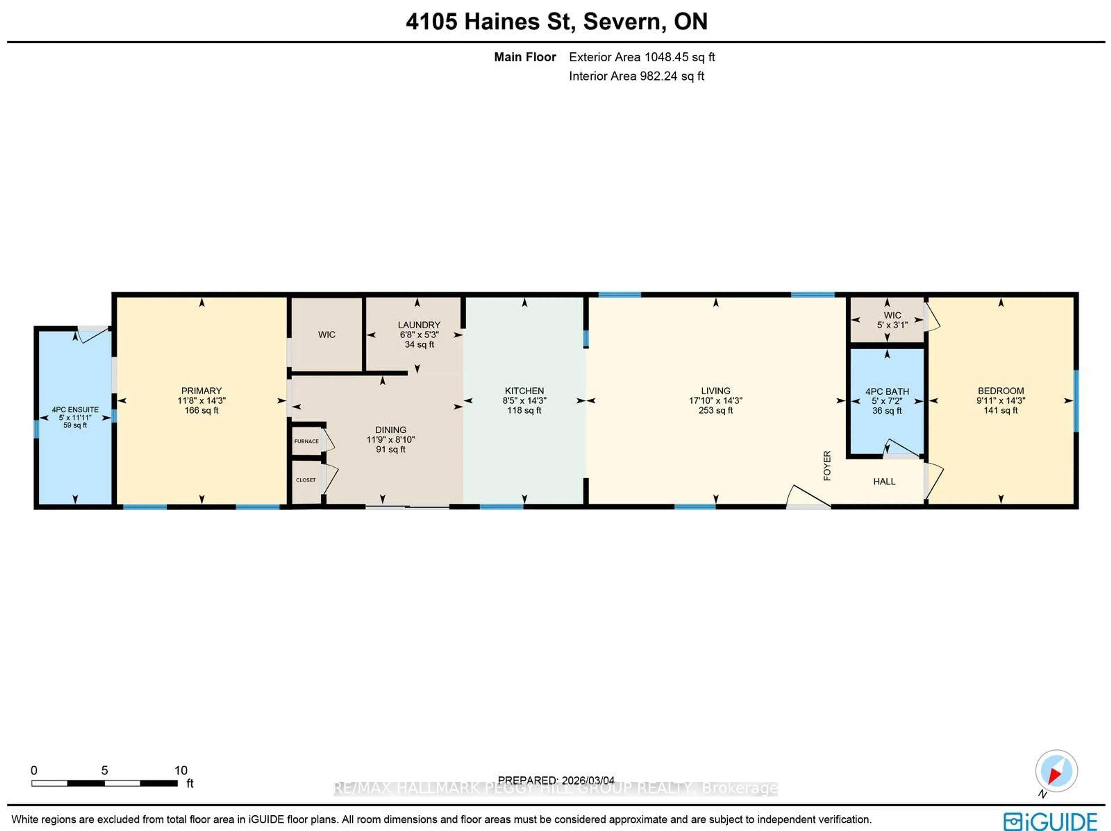 Floor plan for 4105 Haines St, Severn Ontario L3V 0V4