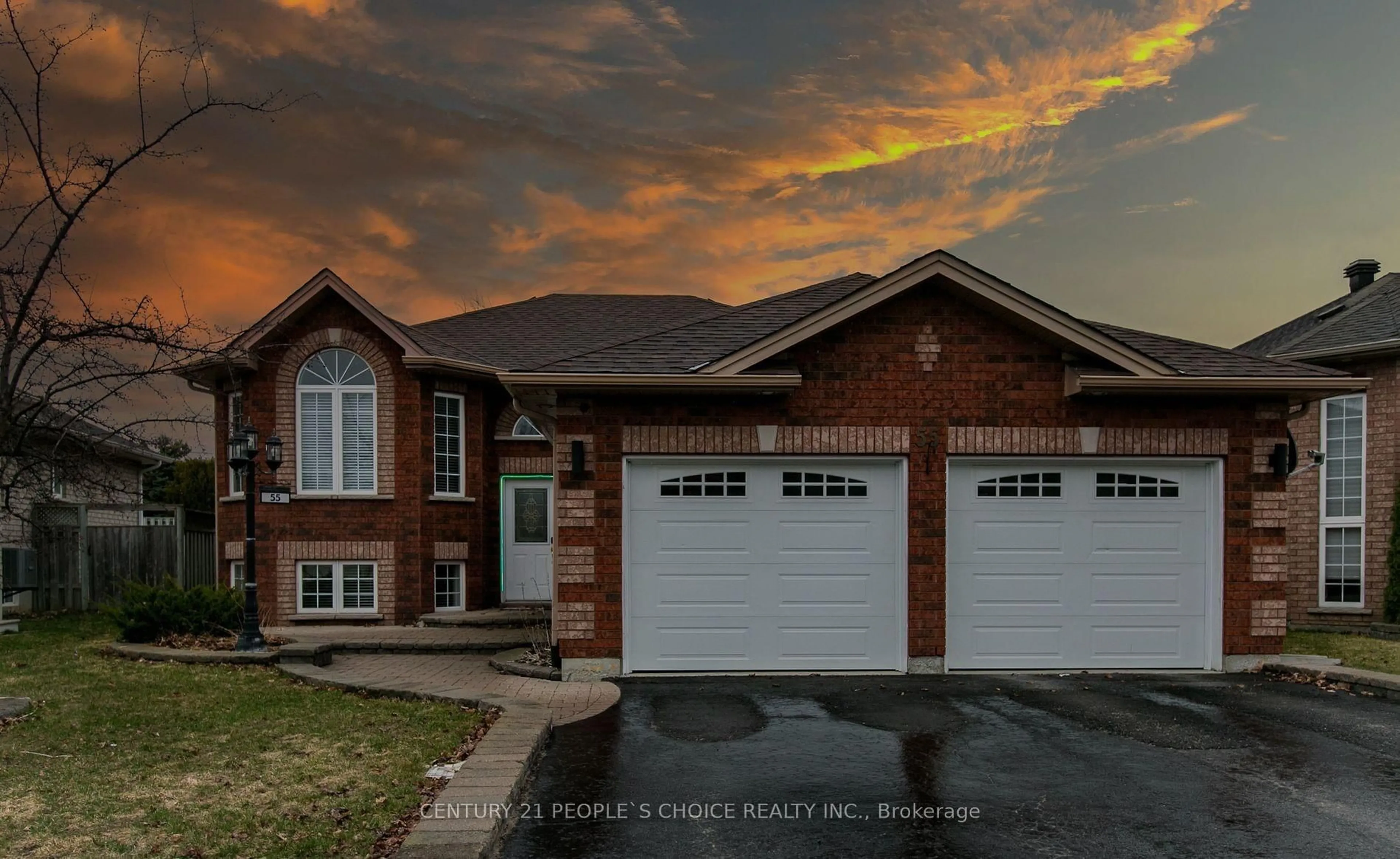 Home with brick exterior material, street for 55 MARSELLUS Dr, Barrie Ontario L4N 8S6