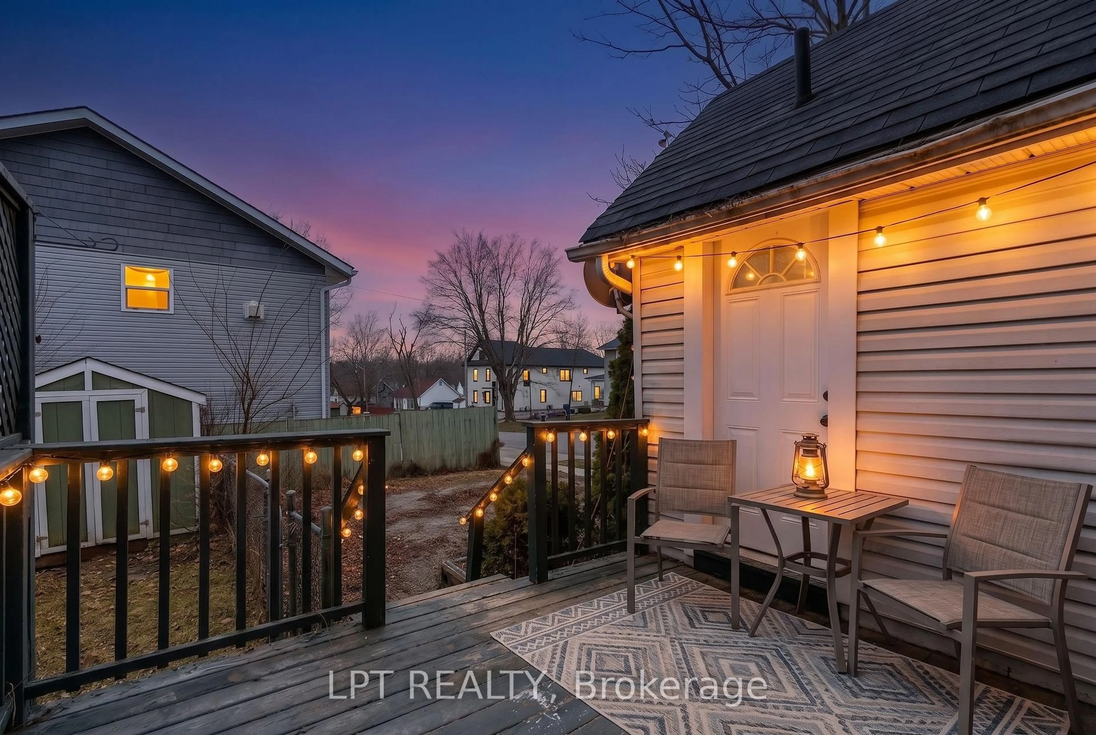 Patio, water/lake/river/ocean view for 249 Harvey St, Orillia Ontario L3V 3M5