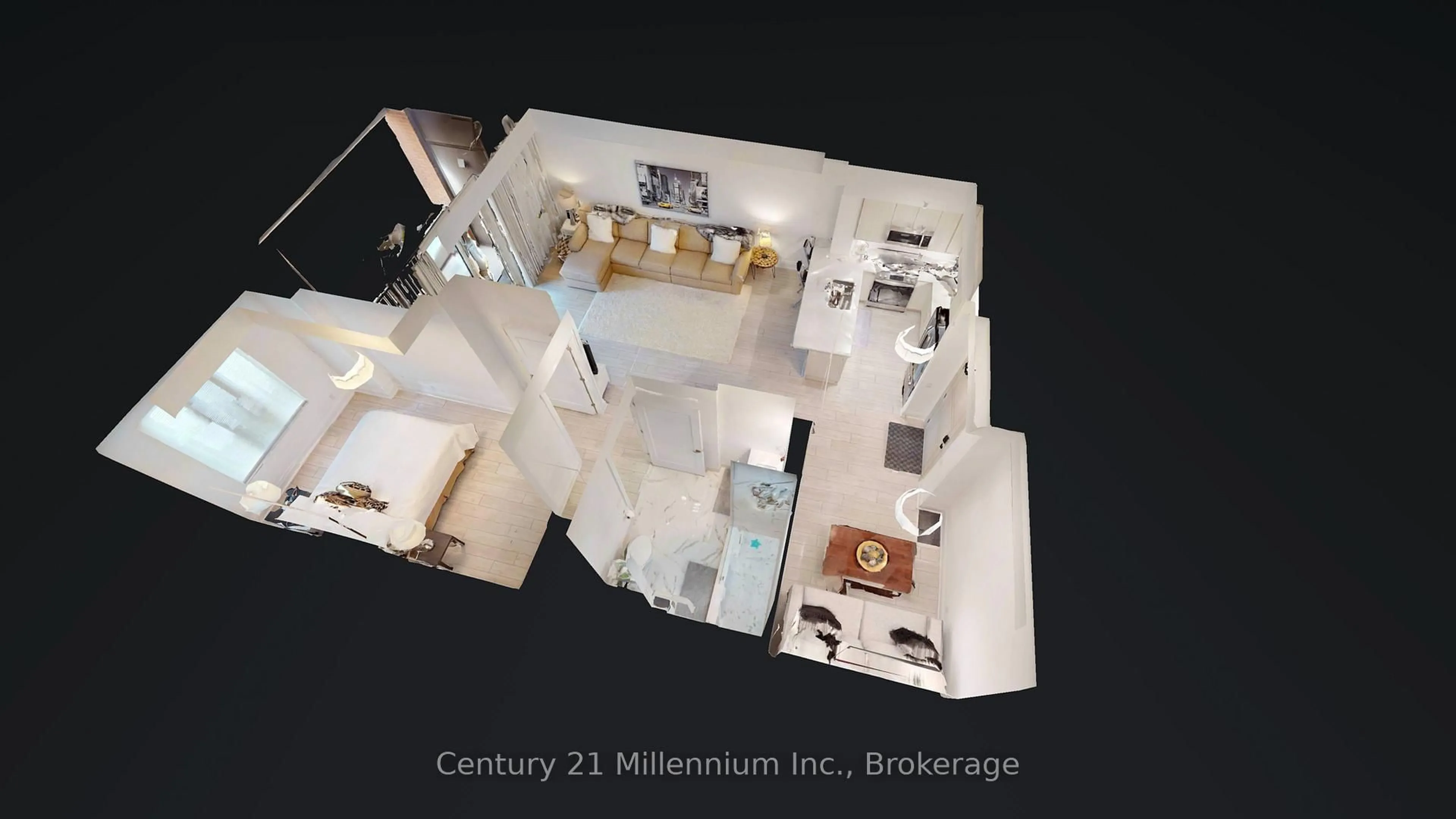 Floor plan for 1 Hume St #410, Collingwood Ontario L9Y 0X3