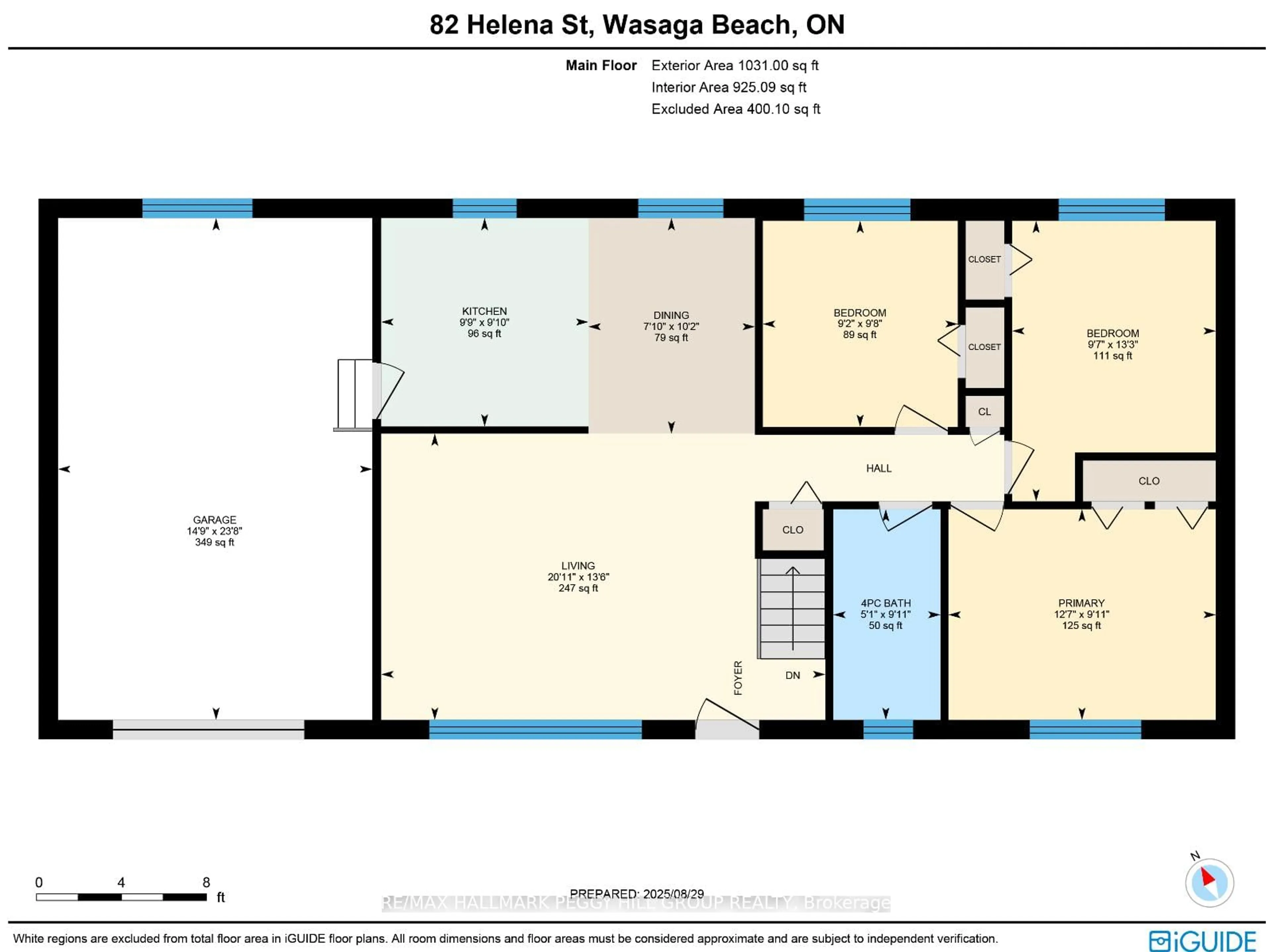 Floor plan for 82 Helena St, Wasaga Beach Ontario L9Z 1R1