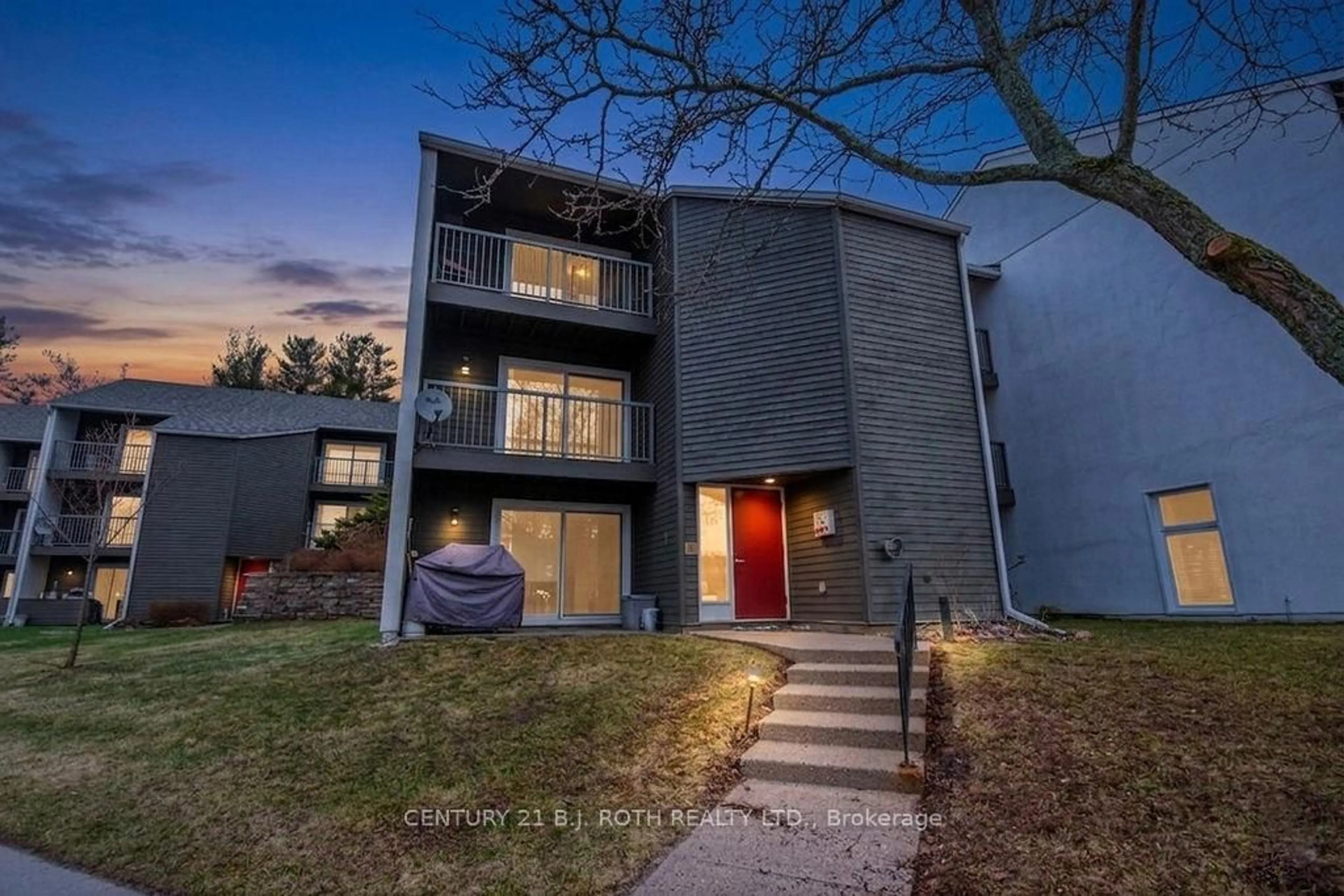 Home with brick exterior material, street for 1102 Horseshoe Valley Rd #219, Oro-Medonte Ontario L4M 4Y8