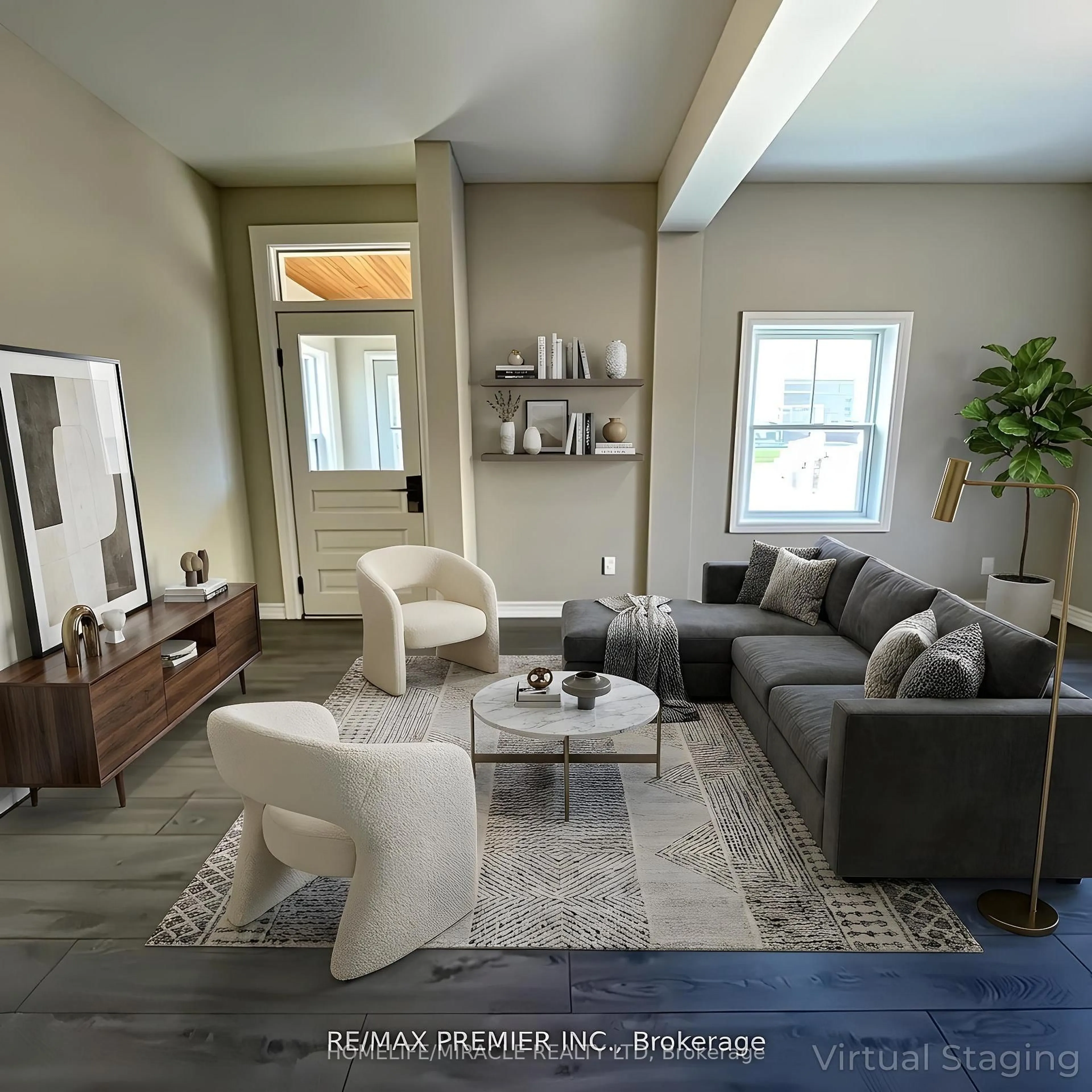 Living room with furniture, unknown for 143 Colborne St, Orillia Ontario L3V 5B8