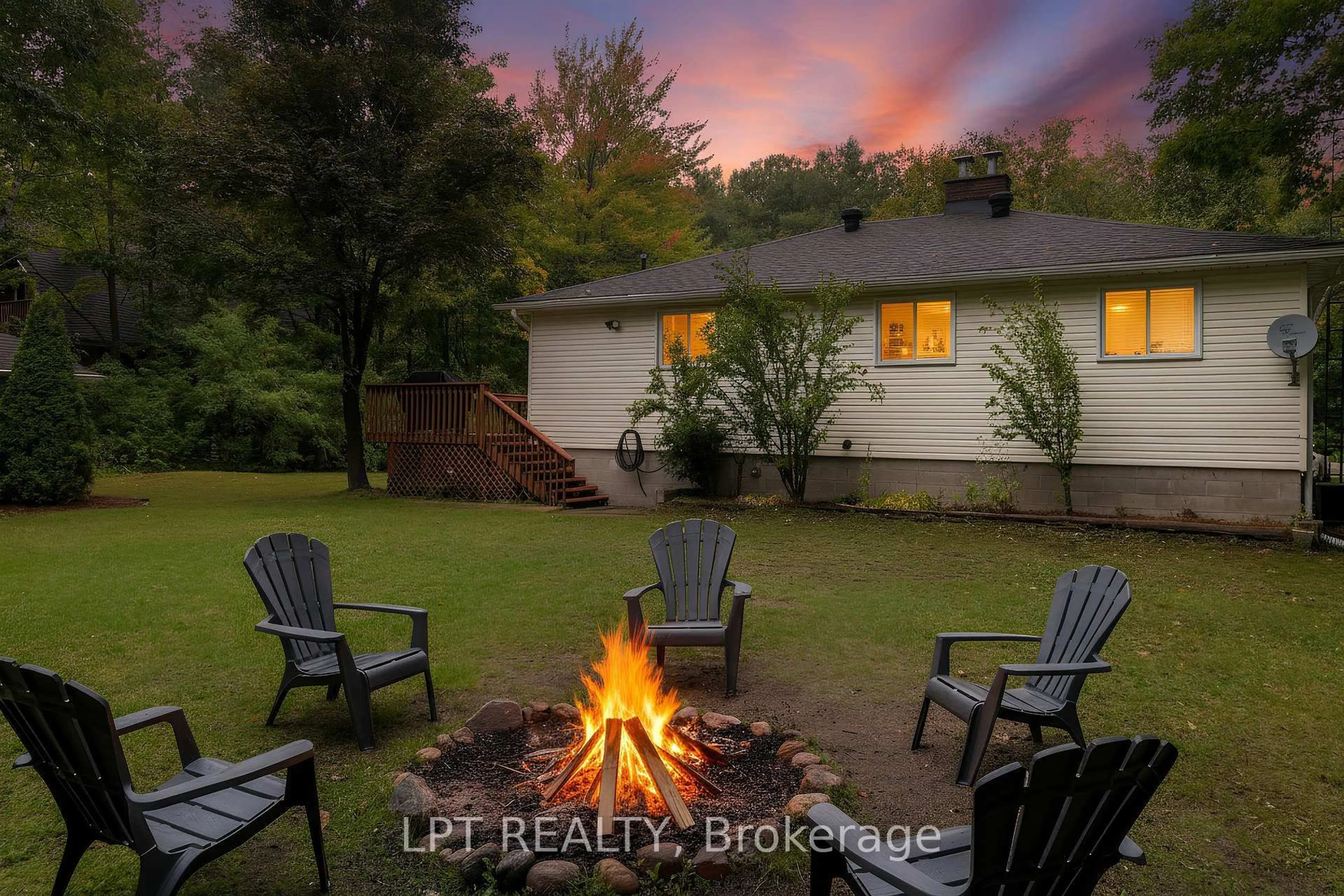 Patio, water/lake/river/ocean view for 34 Staglir Dr, Tiny Ontario L9M 0H2