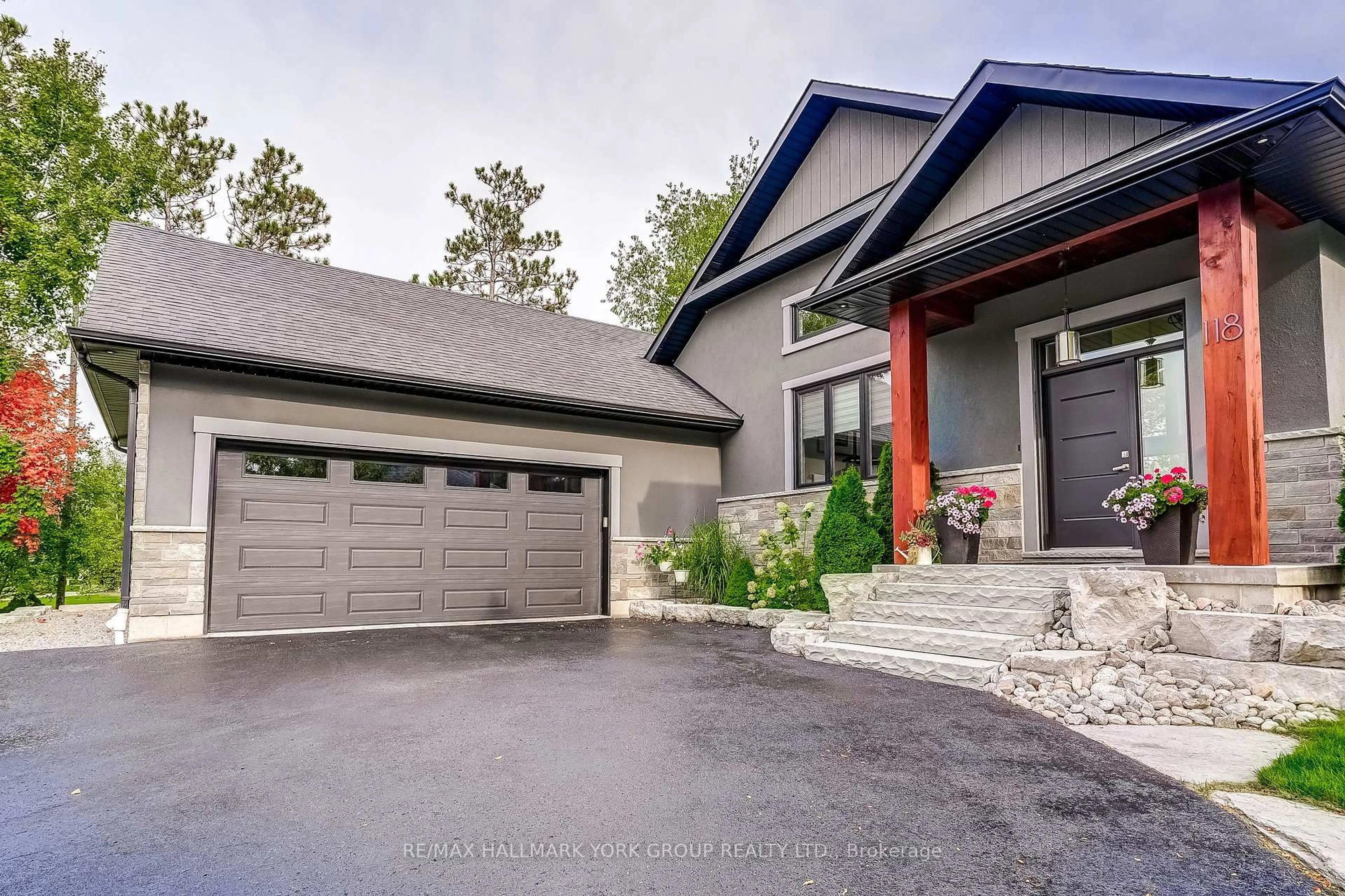 Home with brick exterior material, street for 118 Mennill Dr, Springwater Ontario L0L 1Y3