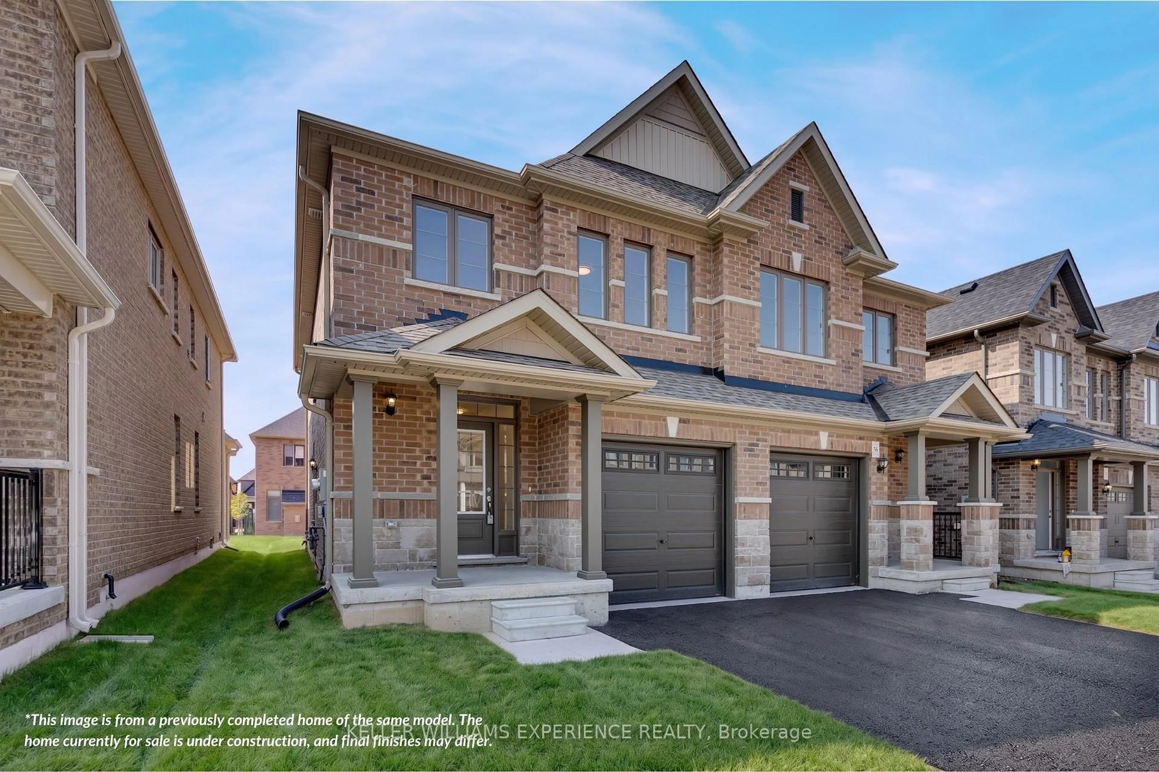 Home with brick exterior material, street for 40 Sagewood Ave, Barrie Ontario L9J 0K5