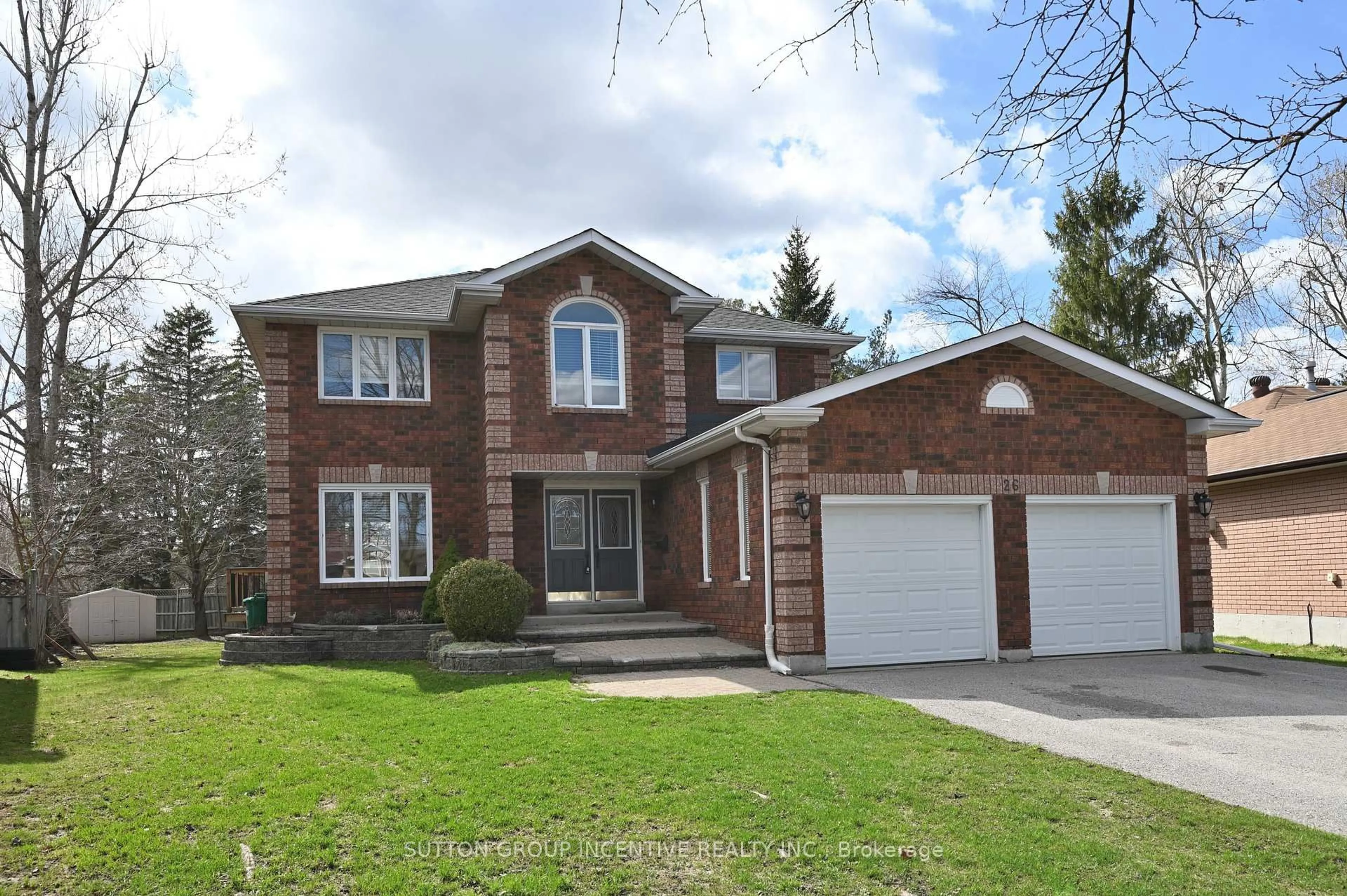 Home with brick exterior material, street for 26 Warner Rd, Barrie Ontario L4N 7M5