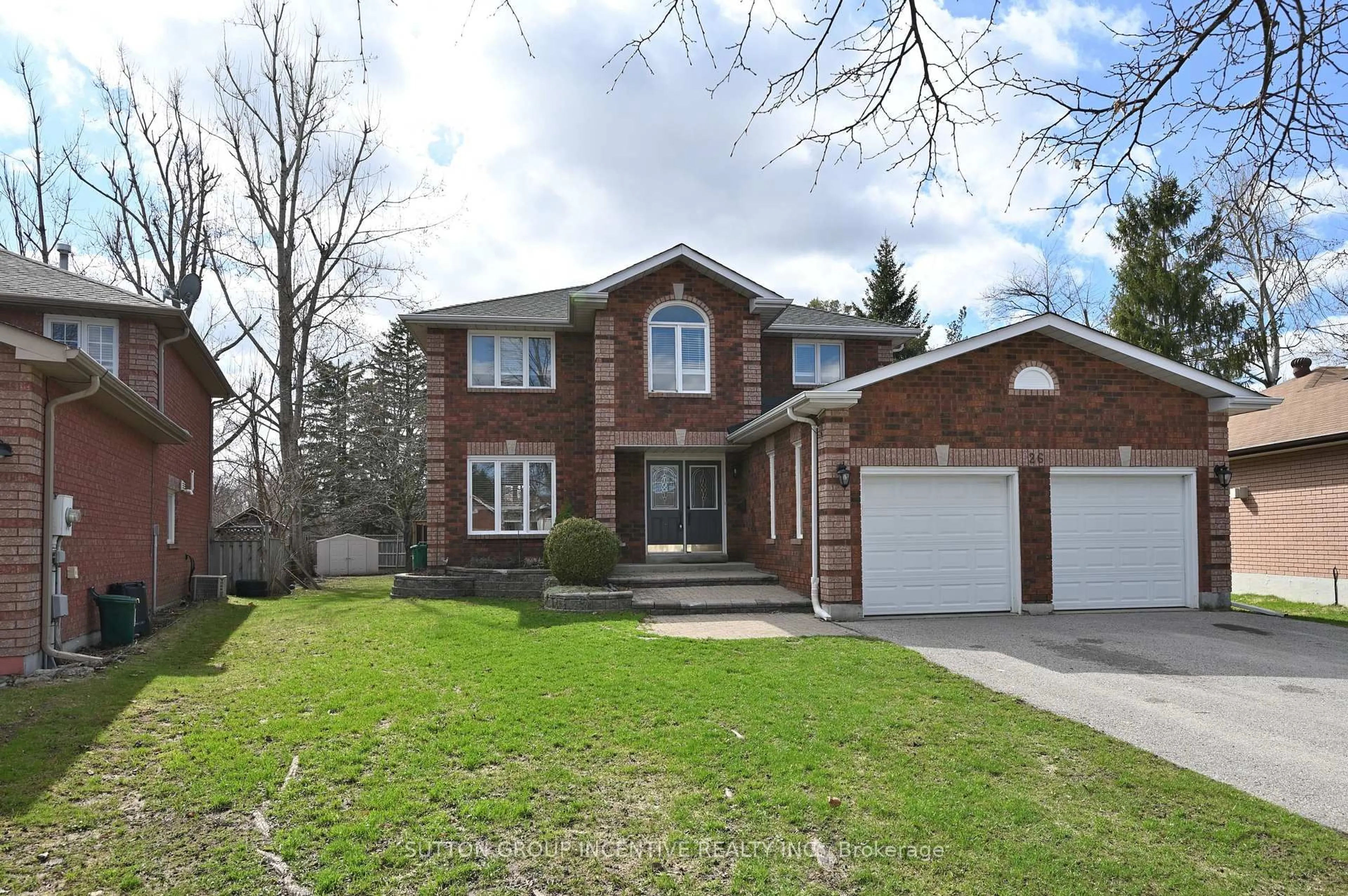 Home with brick exterior material, street for 26 Warner Rd, Barrie Ontario L4N 7M5