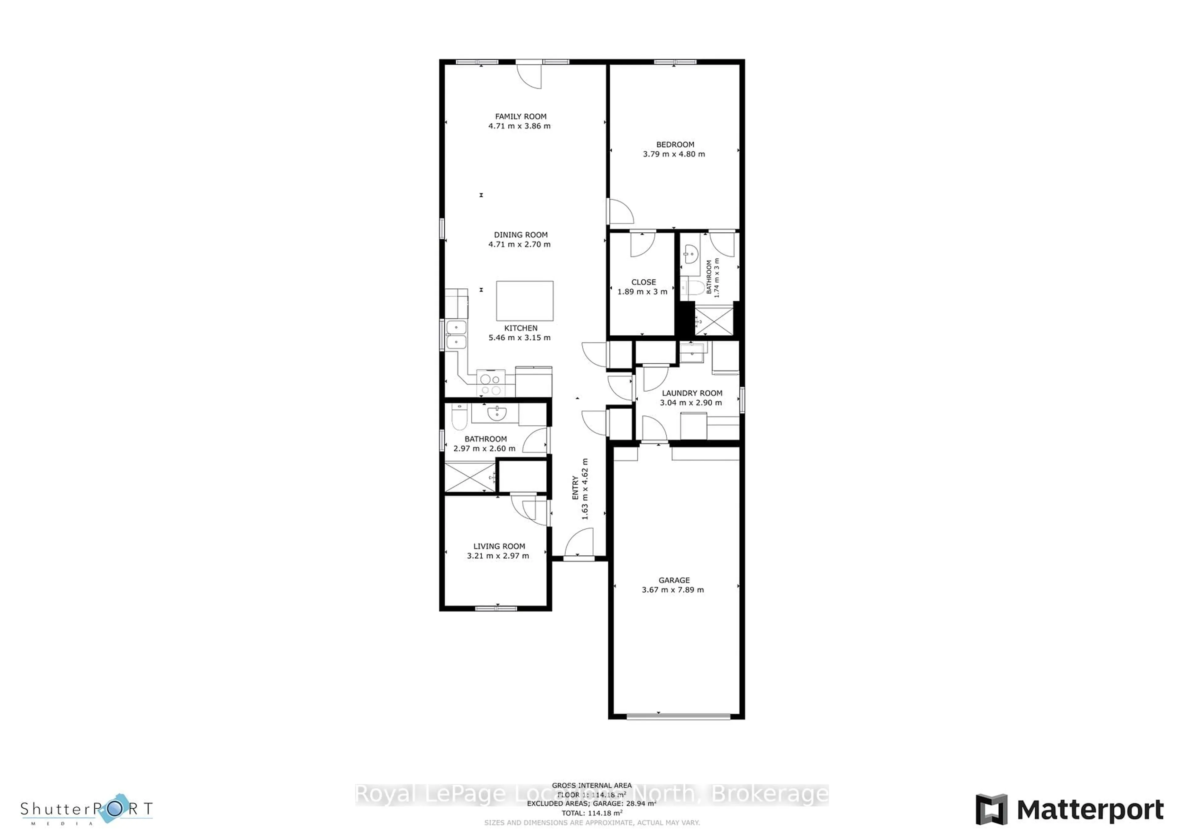 Floor plan for 54 New York Ave, Wasaga Beach Ontario L9Z 3A8
