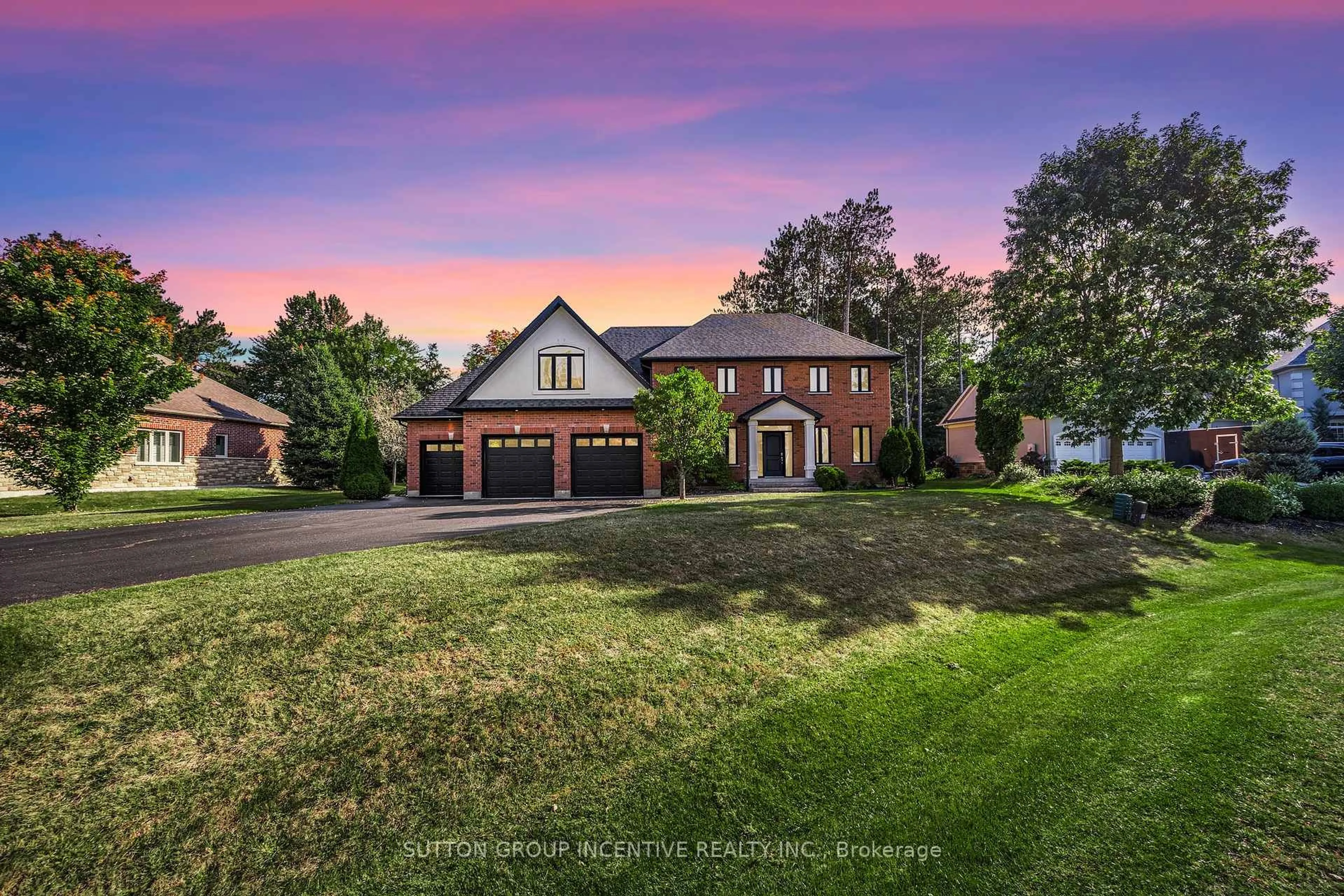 Home with brick exterior material, street for 38 Lilac Lane, Springwater Ontario L9S 2B5