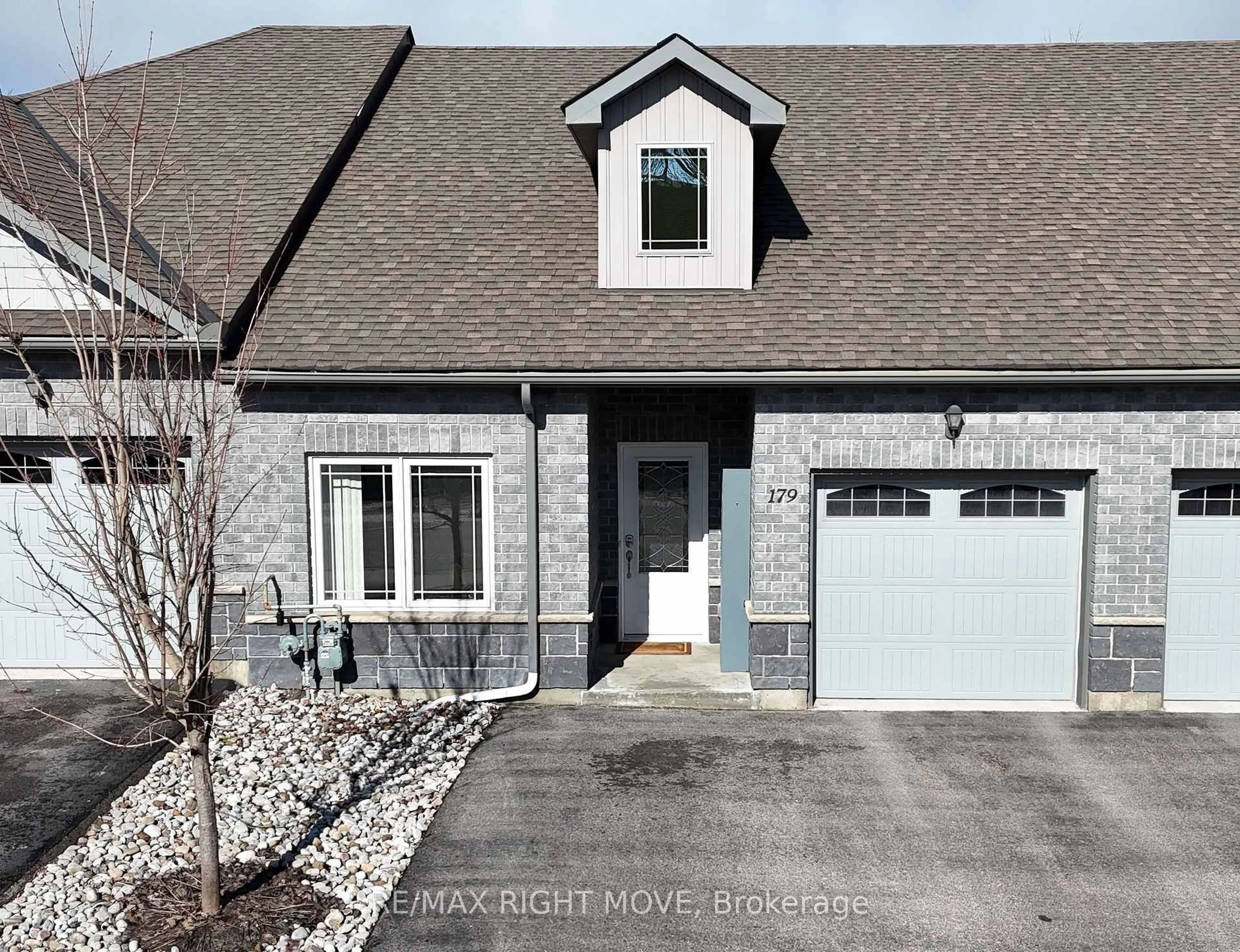 Home with brick exterior material, street for 179 Lucy Lane, Orillia Ontario L3V 0G3