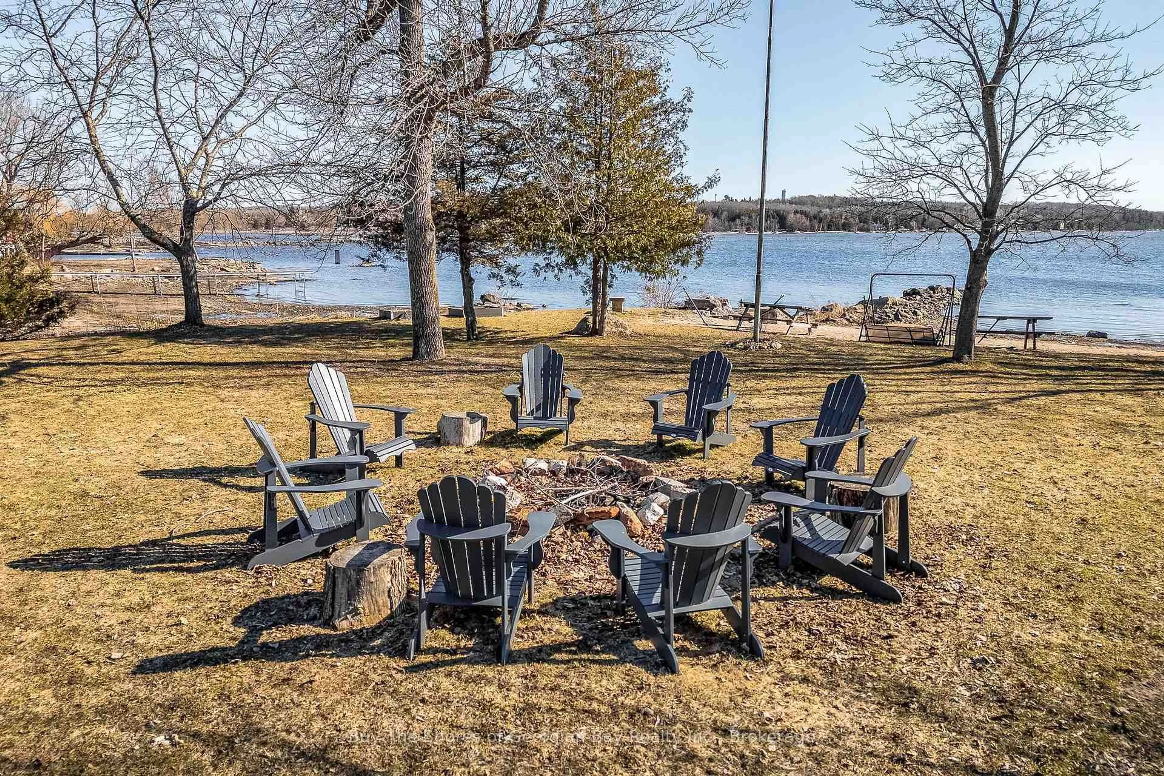 Patio, water/lake/river/ocean view for 17 Wilcox Rd, Tay Ontario L4S 2H3