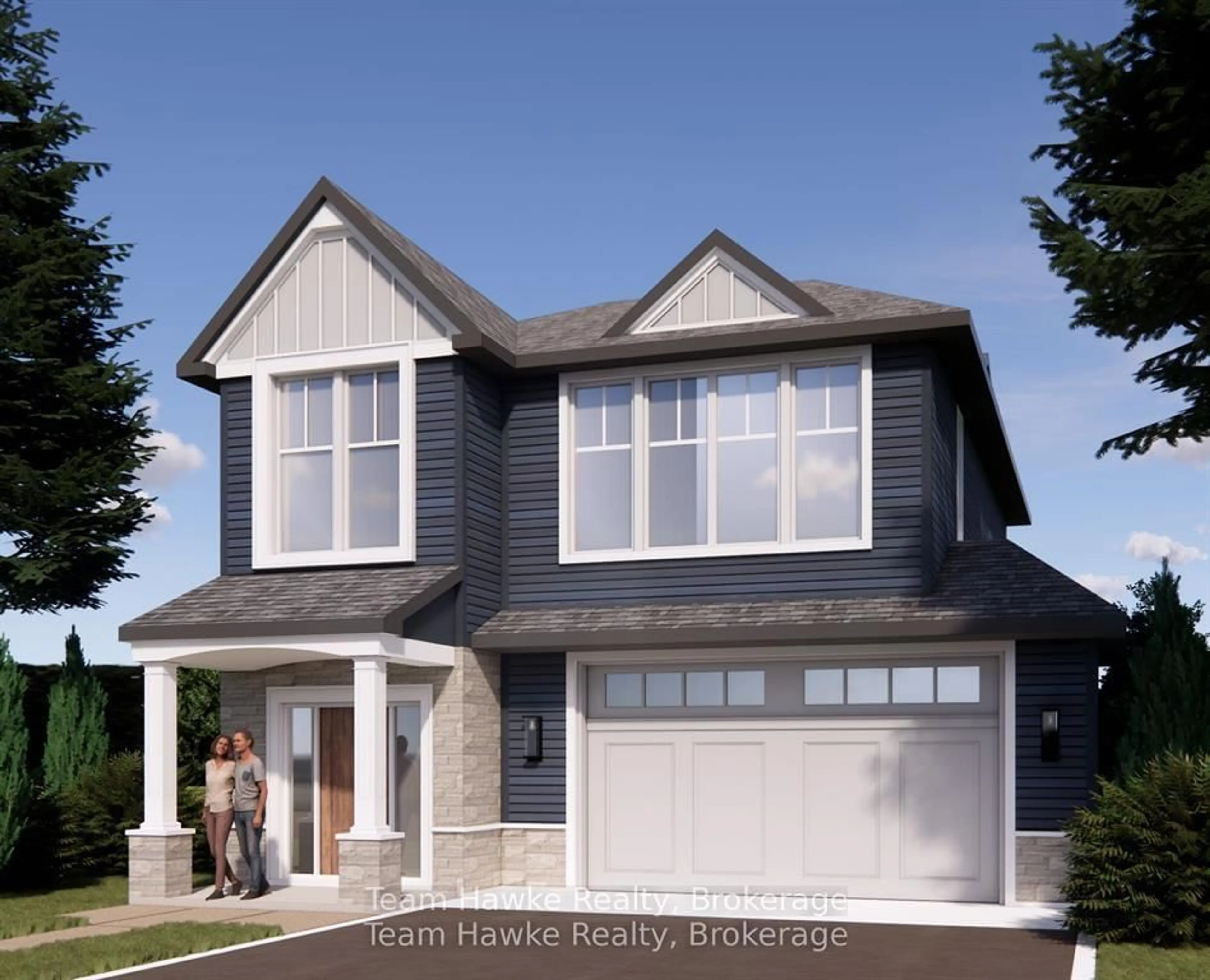 Home with brick exterior material, street for 319 Gervais St #Lot 3, Midland Ontario L4R 4C6