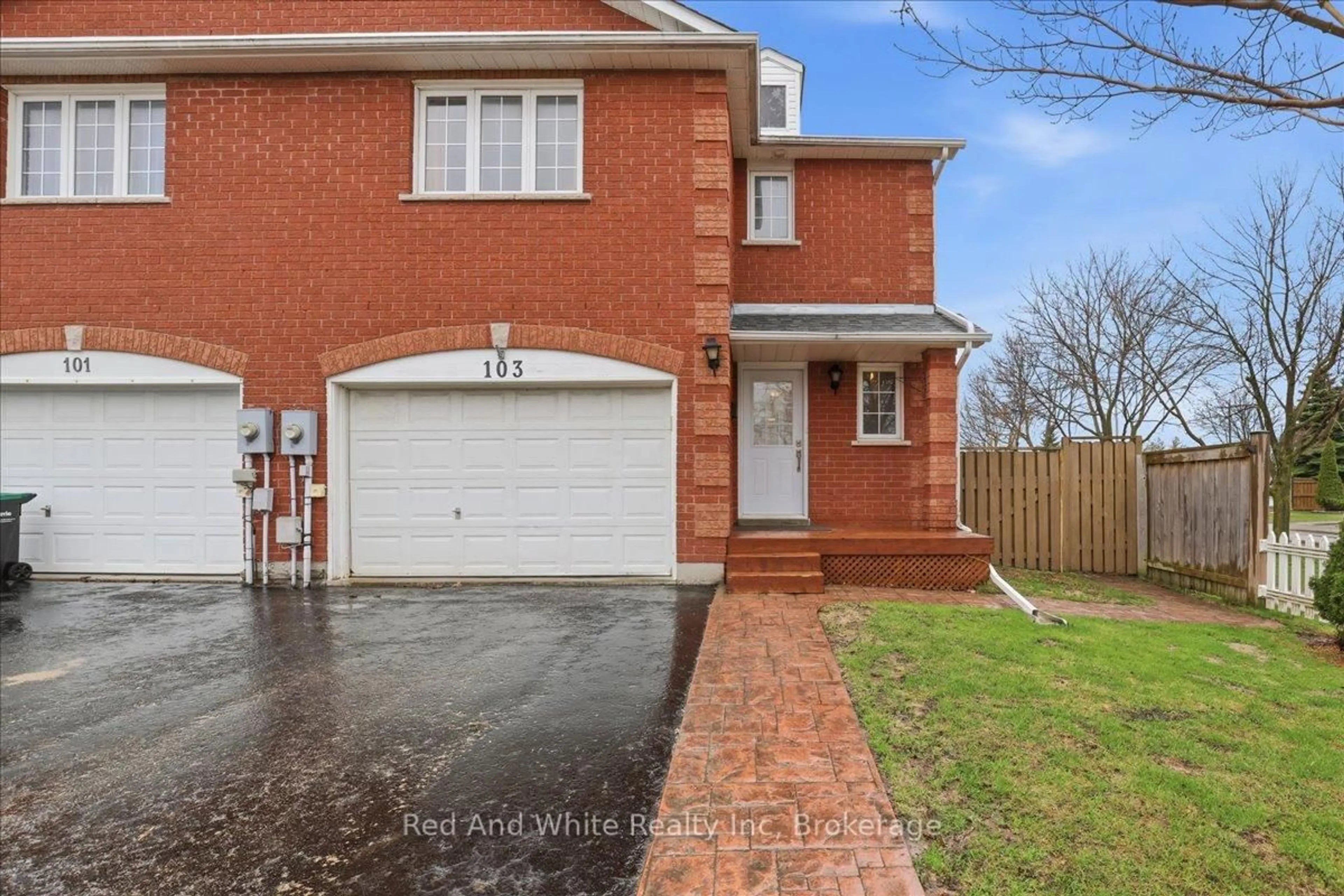 Home with brick exterior material, street for 103 Downing Cres, Barrie Ontario L4N 8V5