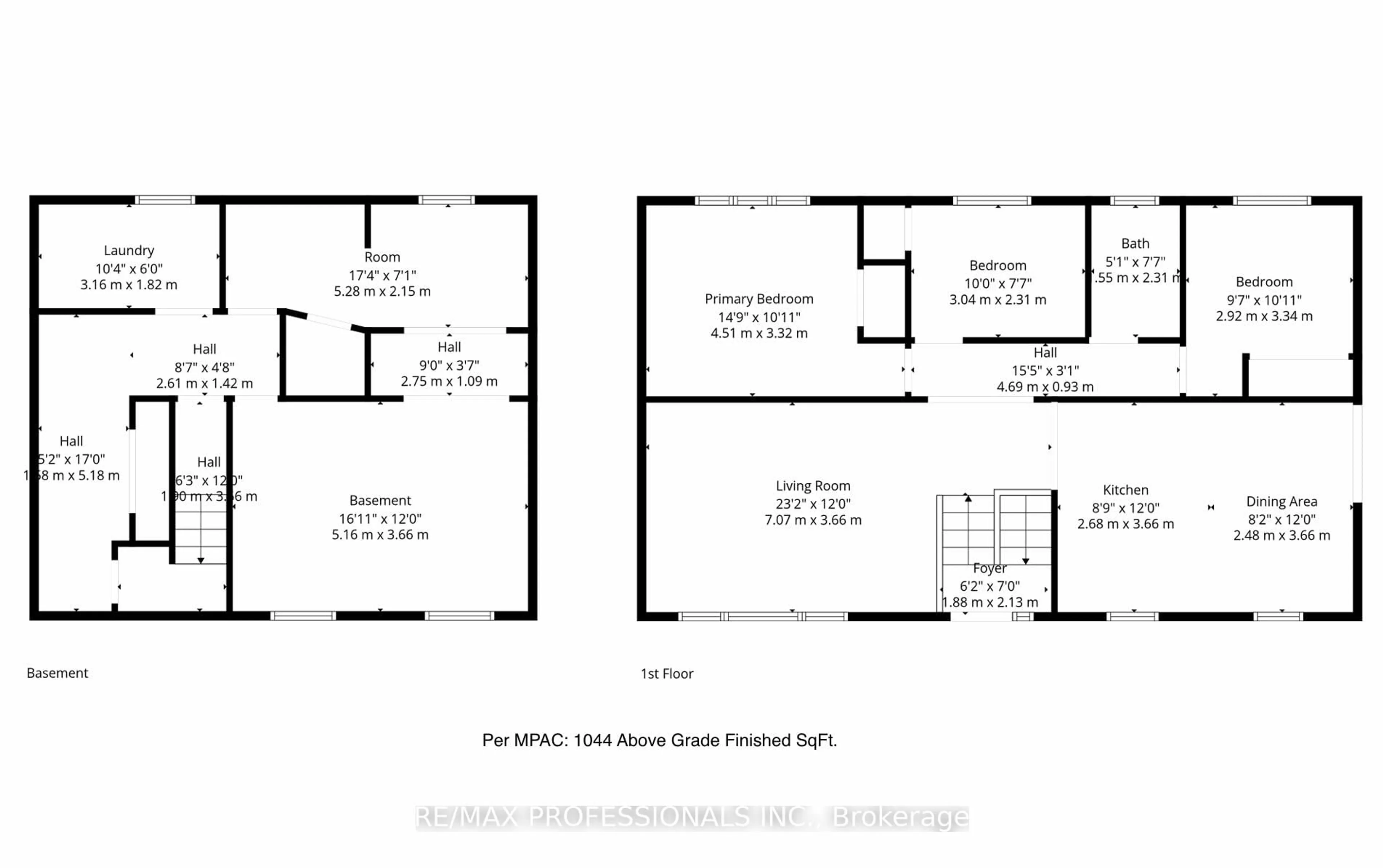 Floor plan for 45 Easton Ave, Tay Ontario L0K 1R0
