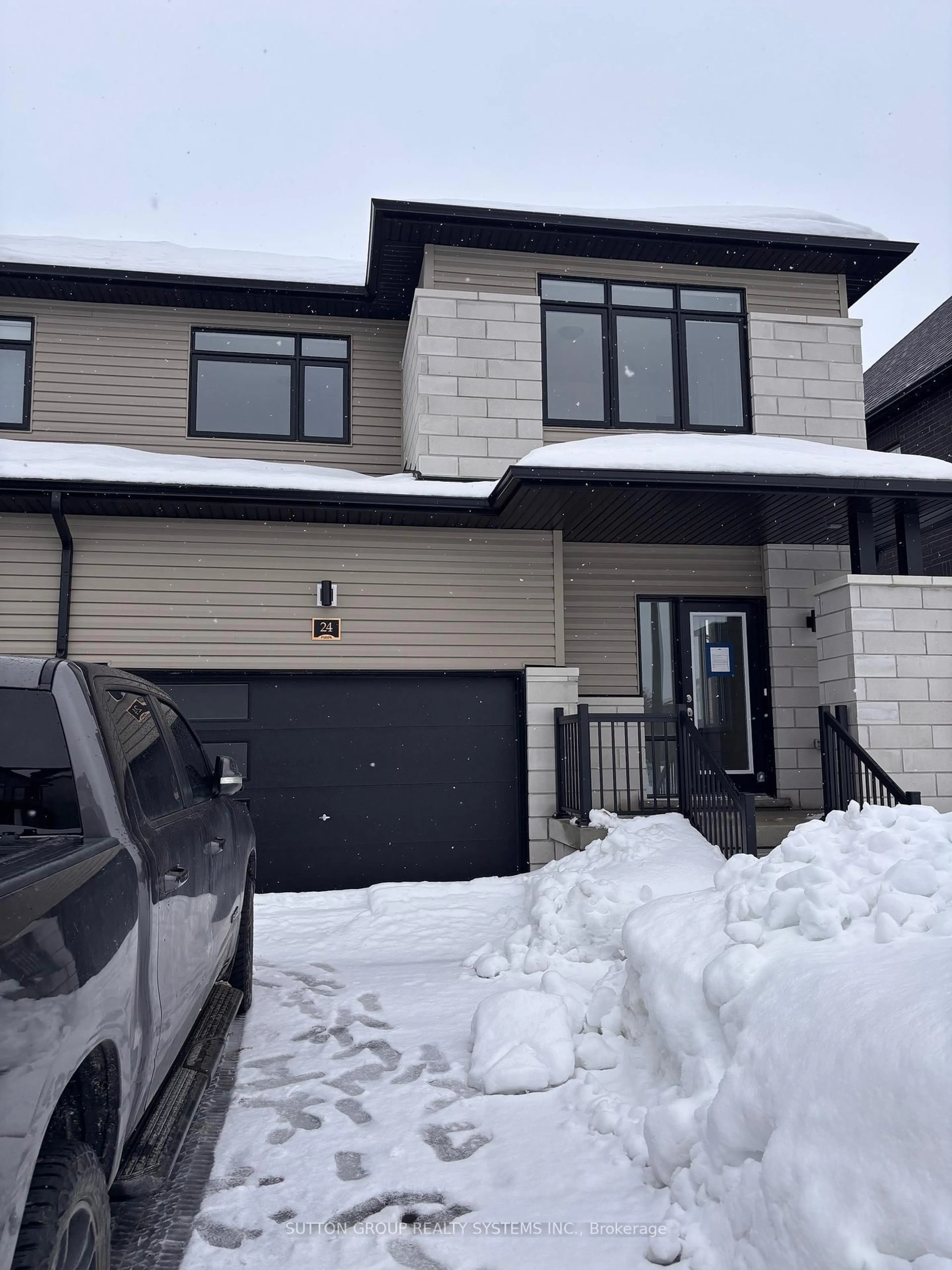 Home with brick exterior material, street for 24 Federica Cres, Wasaga Beach Ontario L9Z 0N5