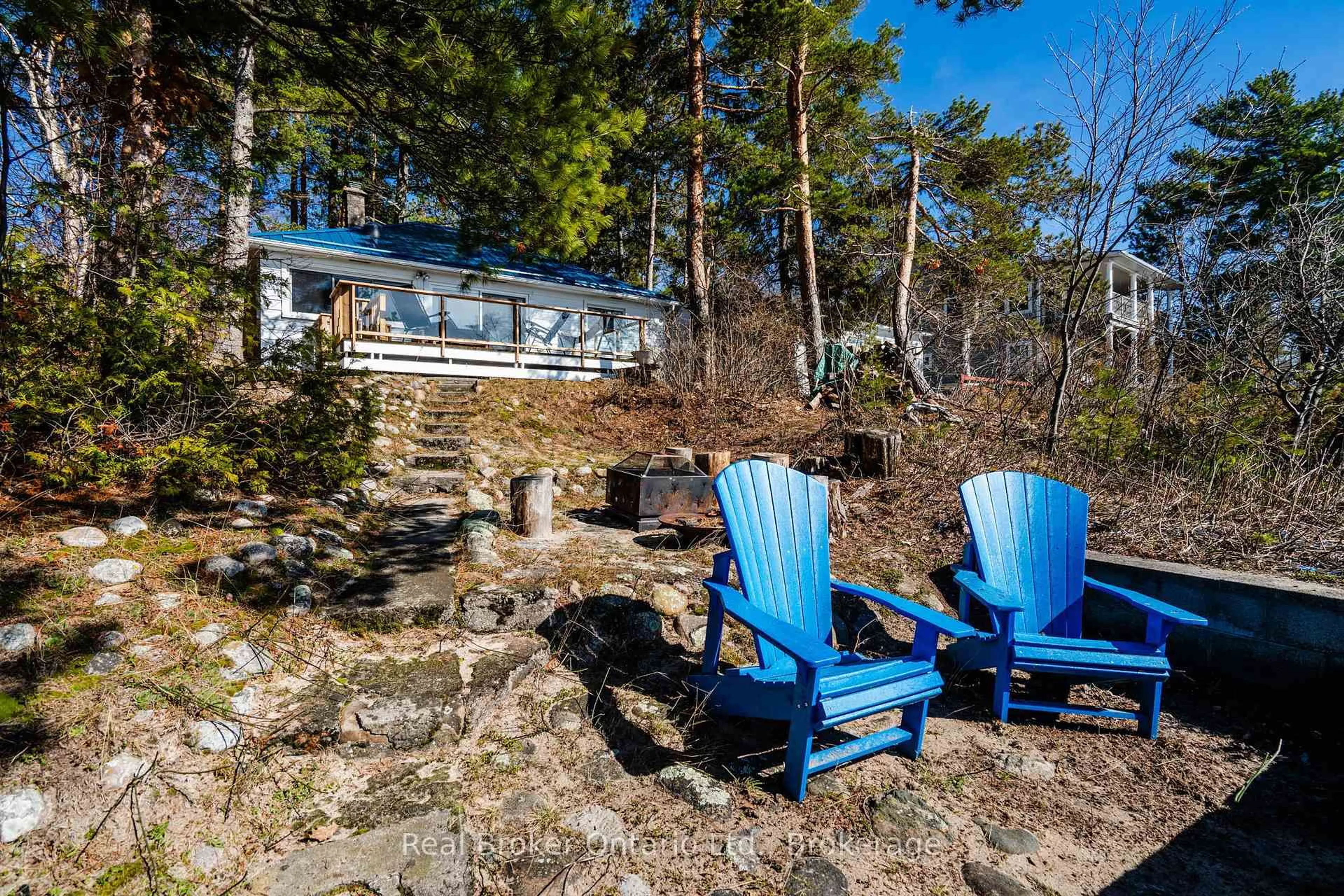Patio, water/lake/river/ocean view for 46 Sand Rd, Tiny Ontario L0L 2J0
