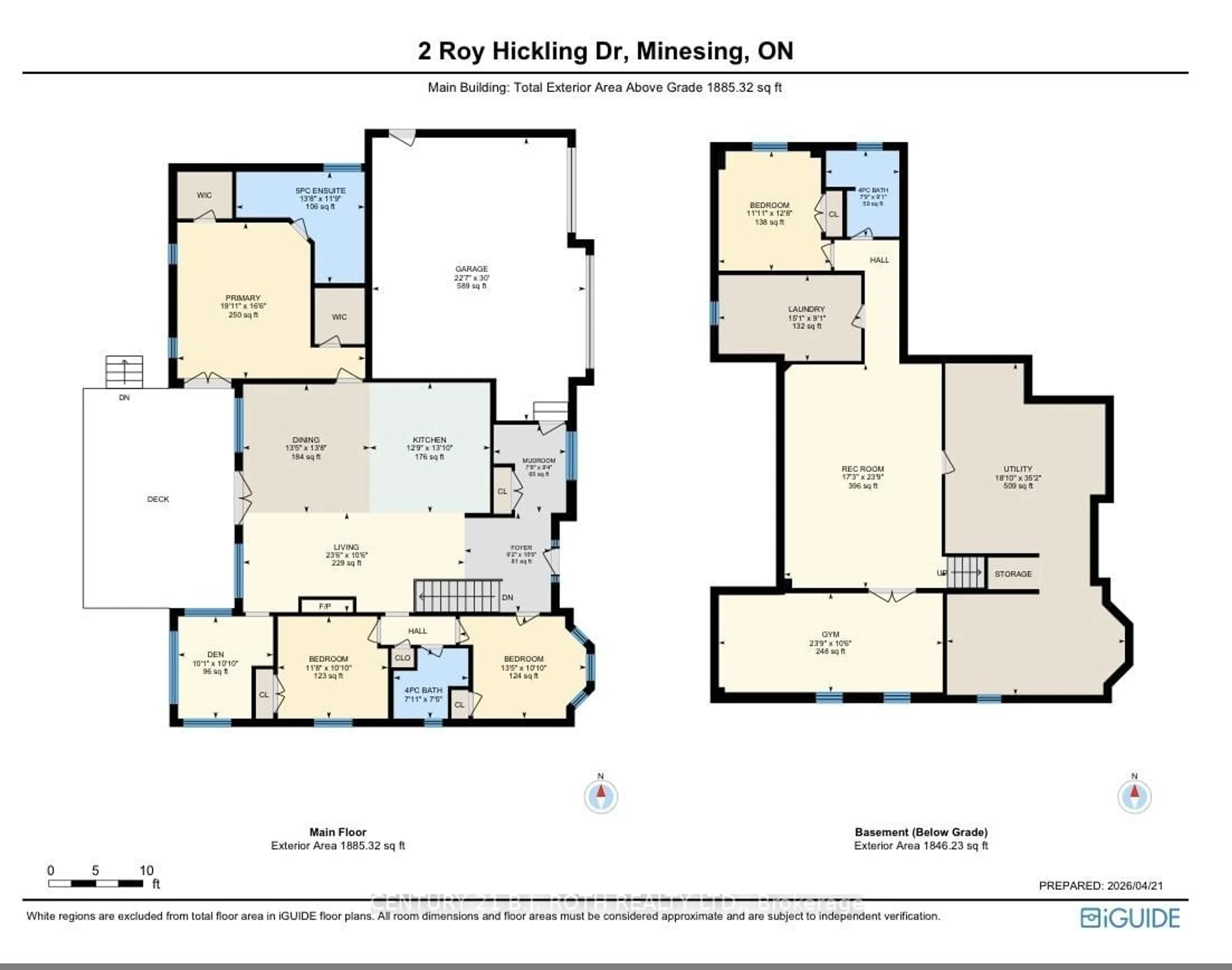 Floor plan for 2 Roy Hickling Dr, Springwater Ontario L9X 0J2