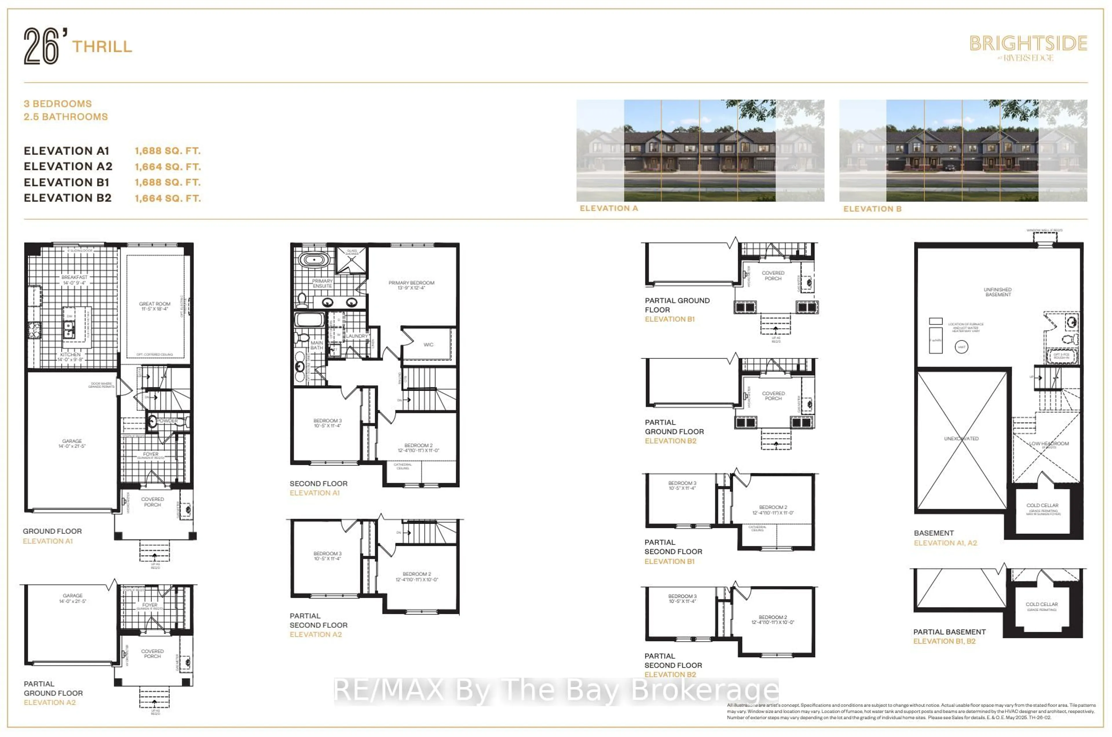 Floor plan for 782-3 Katrina St, Wasaga Beach Ontario L9Z 0N1