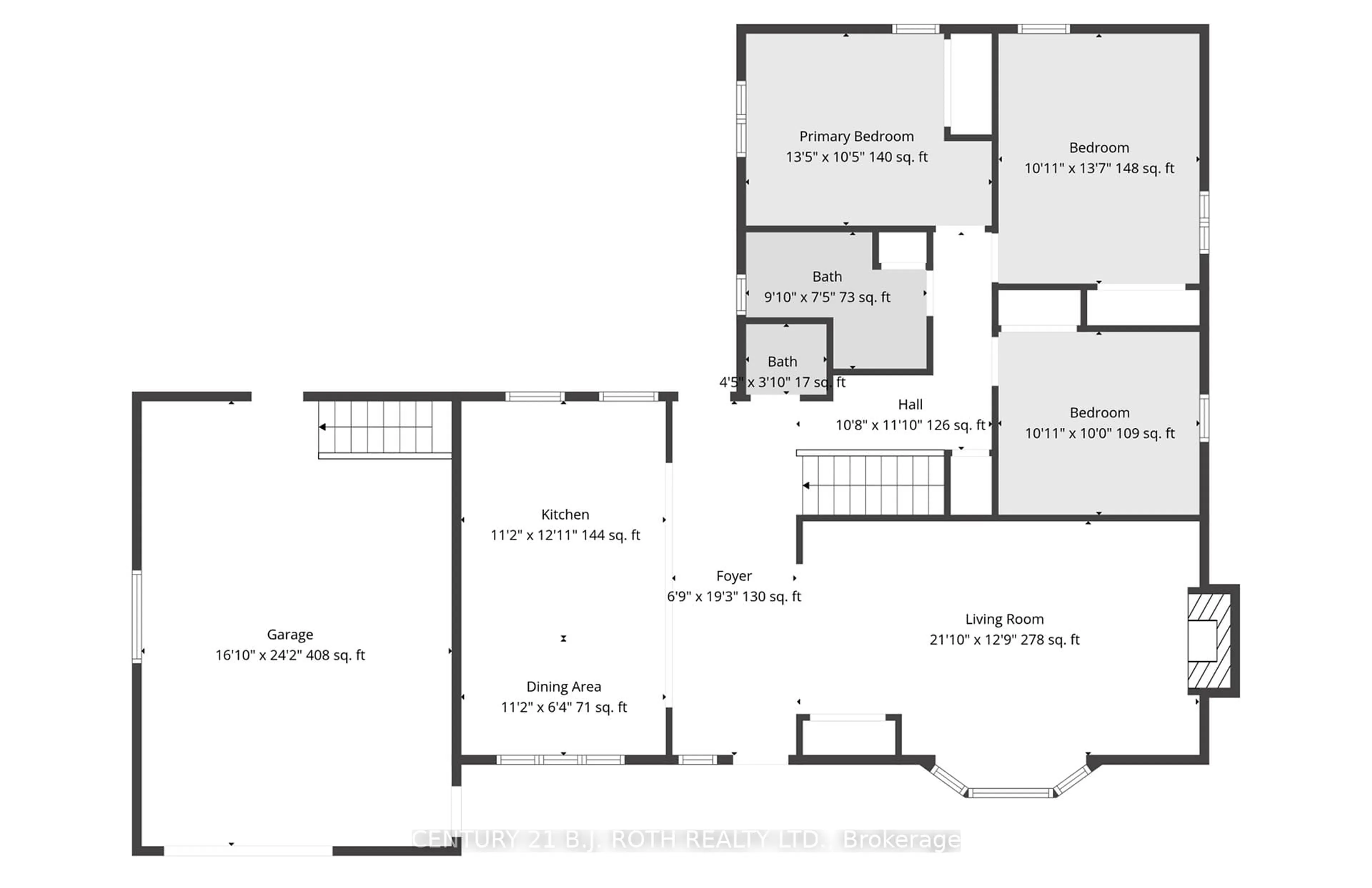 Floor plan for 823 Essa Rd, Barrie Ontario L4N 9G5