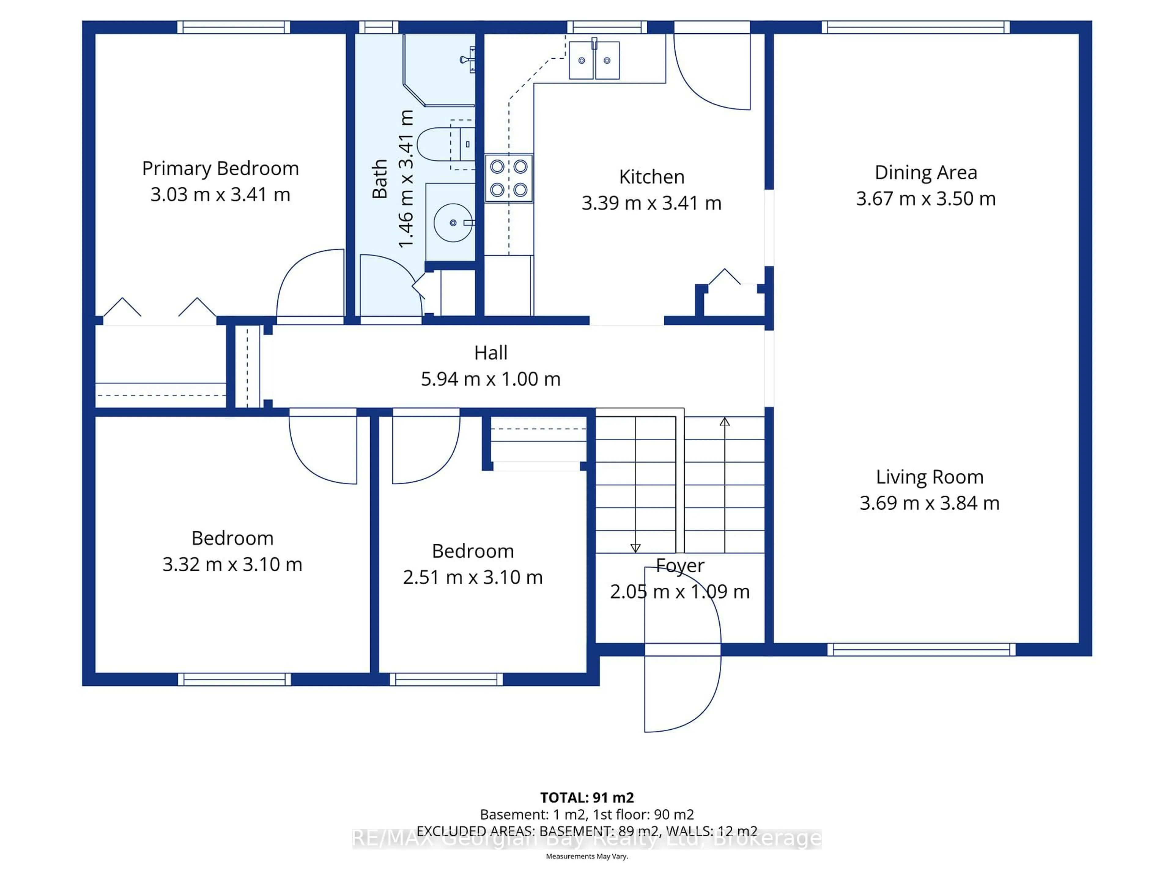 Floor plan for 31 Becketts Sdrd, Tay Ontario L0K 2C0